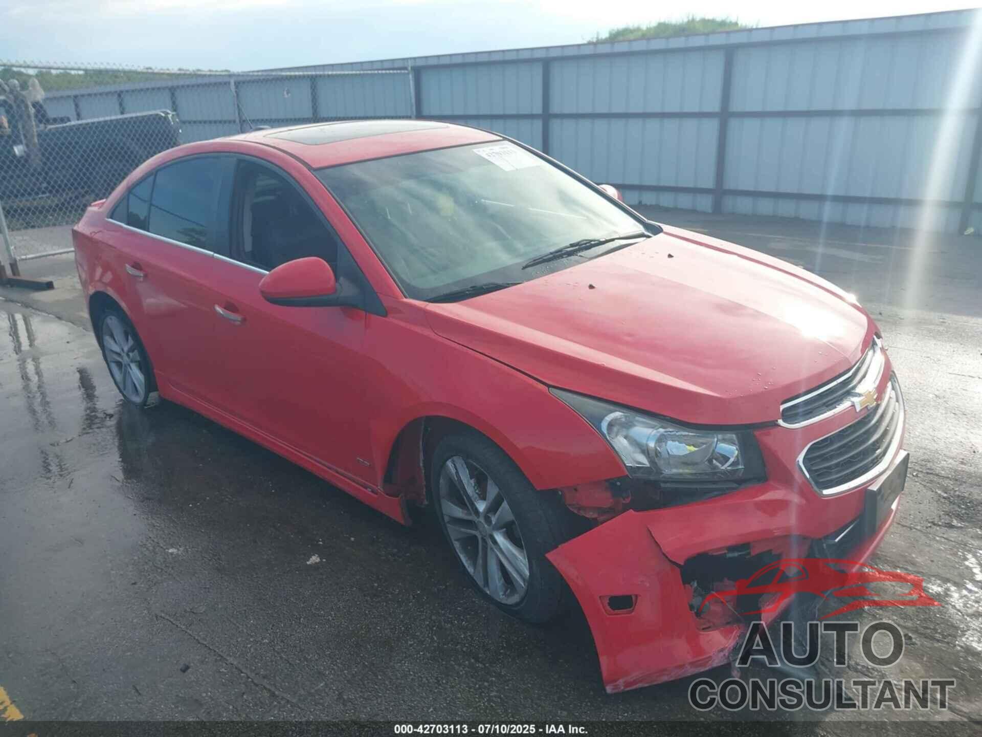 CHEVROLET CRUZE 2015 - 1G1PG5SB5F7158946