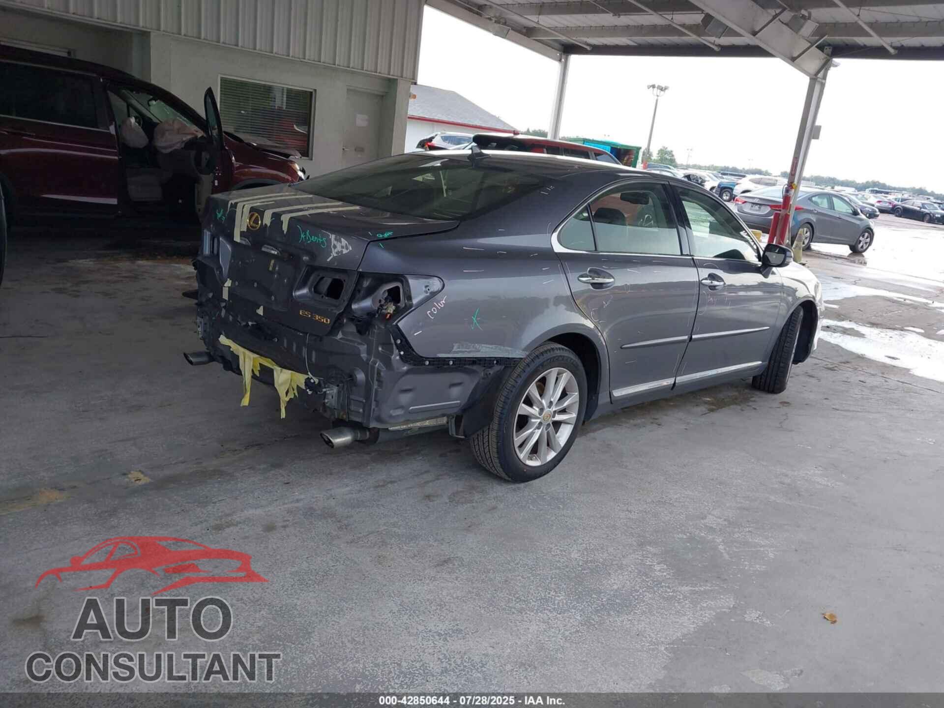 LEXUS ES 350 2012 - JTHBK1EG0C2492471