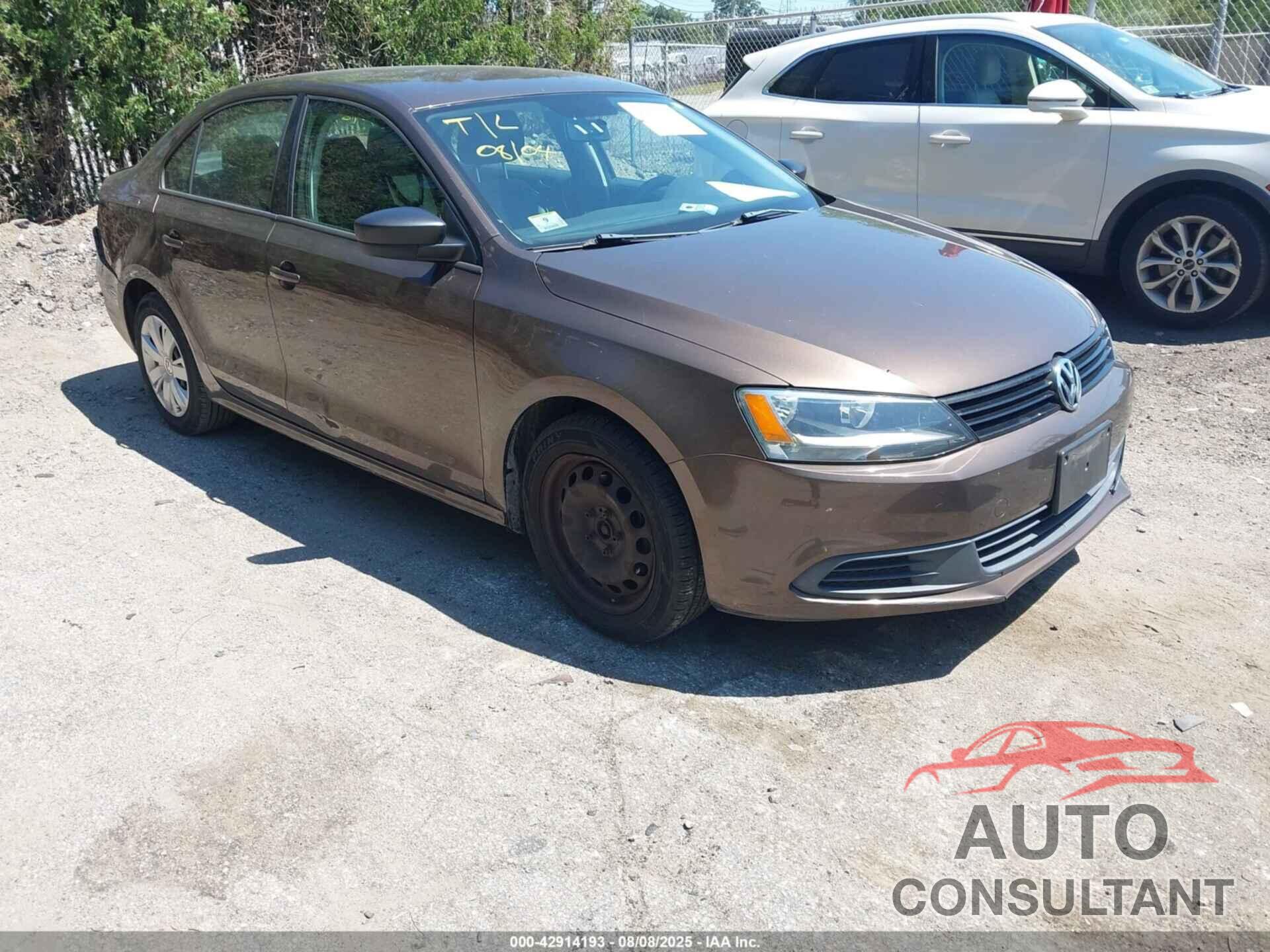 VOLKSWAGEN JETTA 2012 - 3VW2K7AJ6CM336060