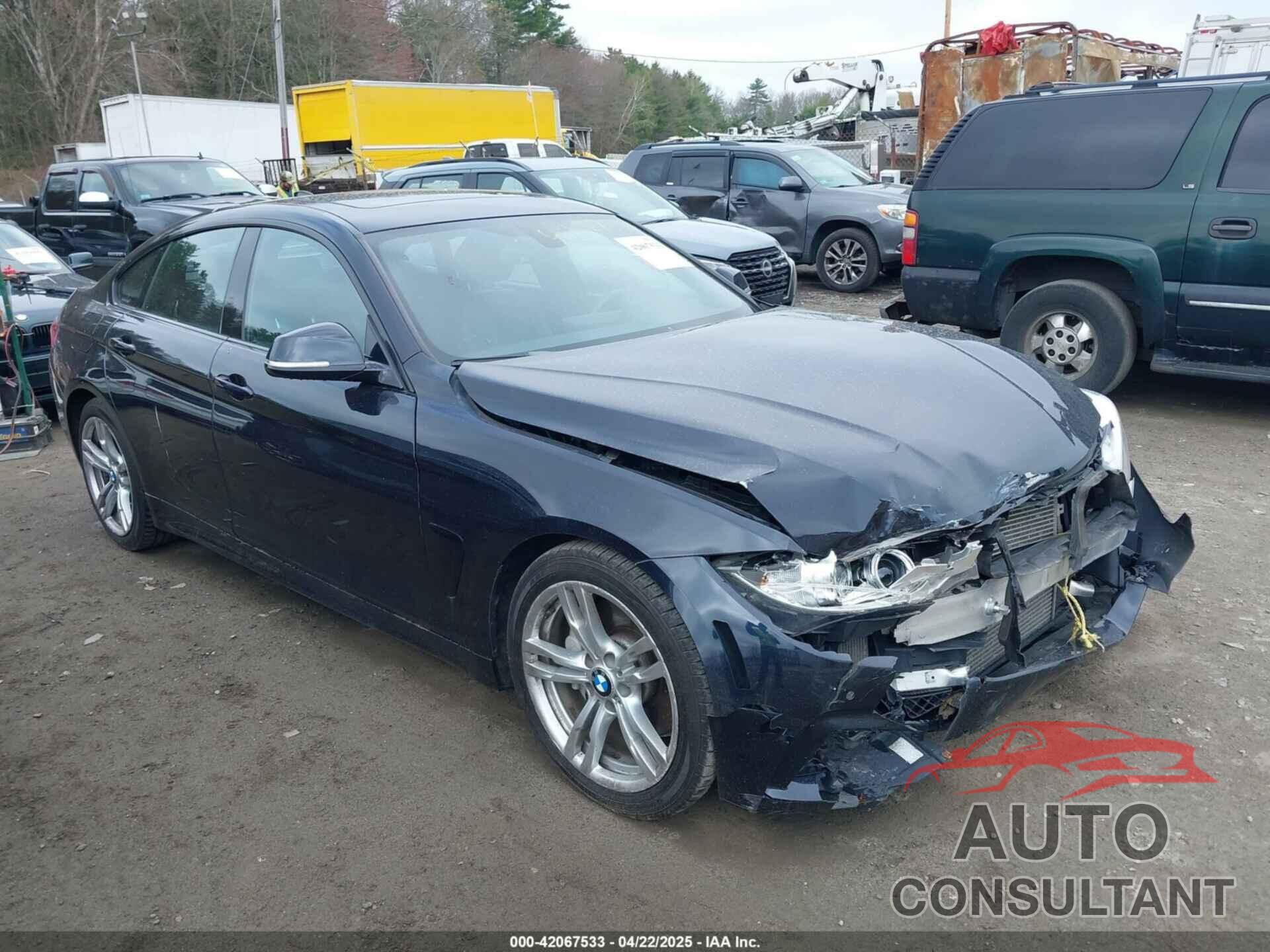 BMW 435I GRAN COUPE 2015 - WBA4B1C59FD418371