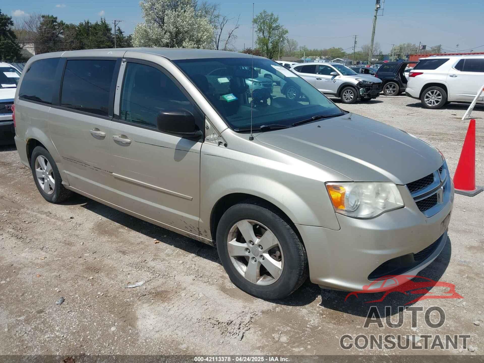 DODGE GRAND CARAVAN 2013 - 2C4RDGBG9DR642162
