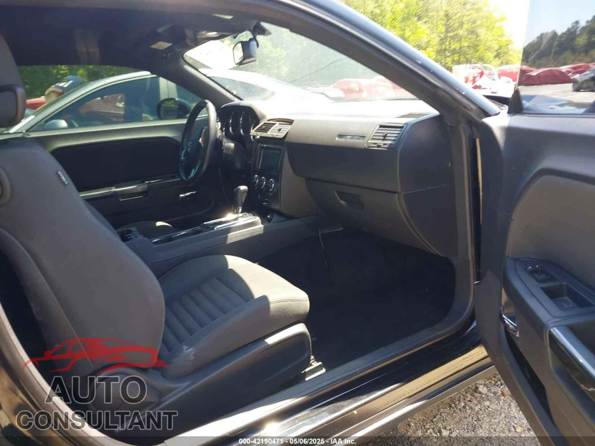 DODGE CHALLENGER 2013 - 2C3CDYAG2DH674815