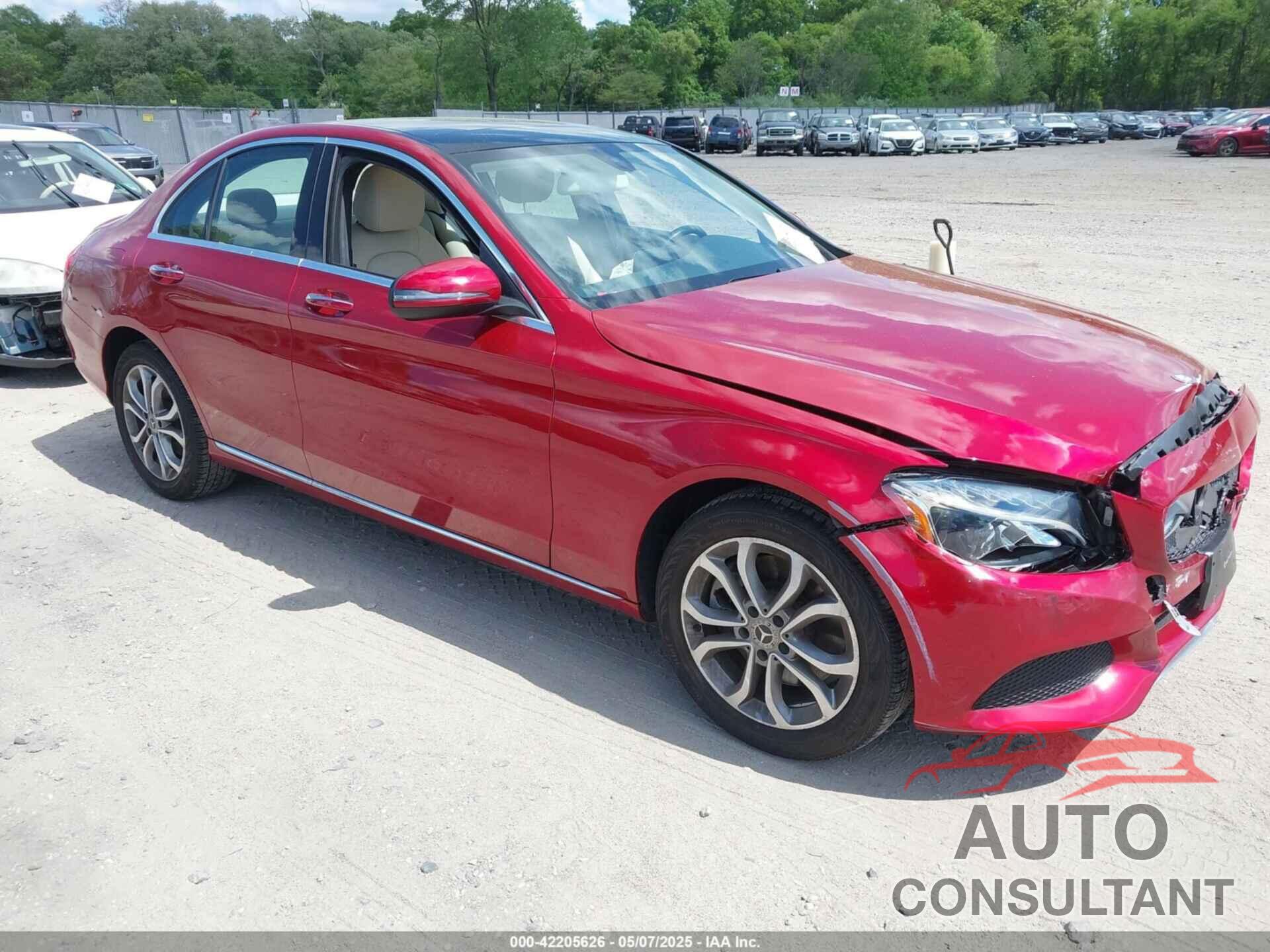 MERCEDES-BENZ C 300 2017 - 55SWF4KB4HU220400