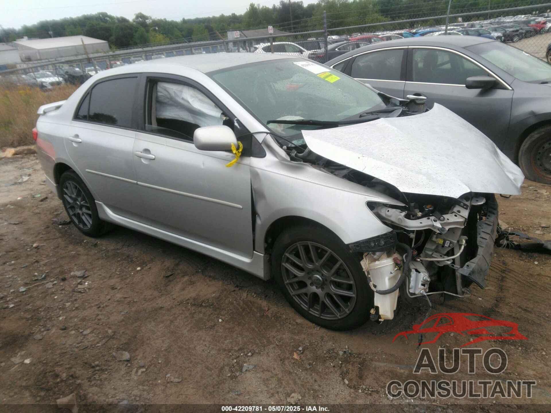 TOYOTA COROLLA 2009 - 1NXBU40EX9Z083440