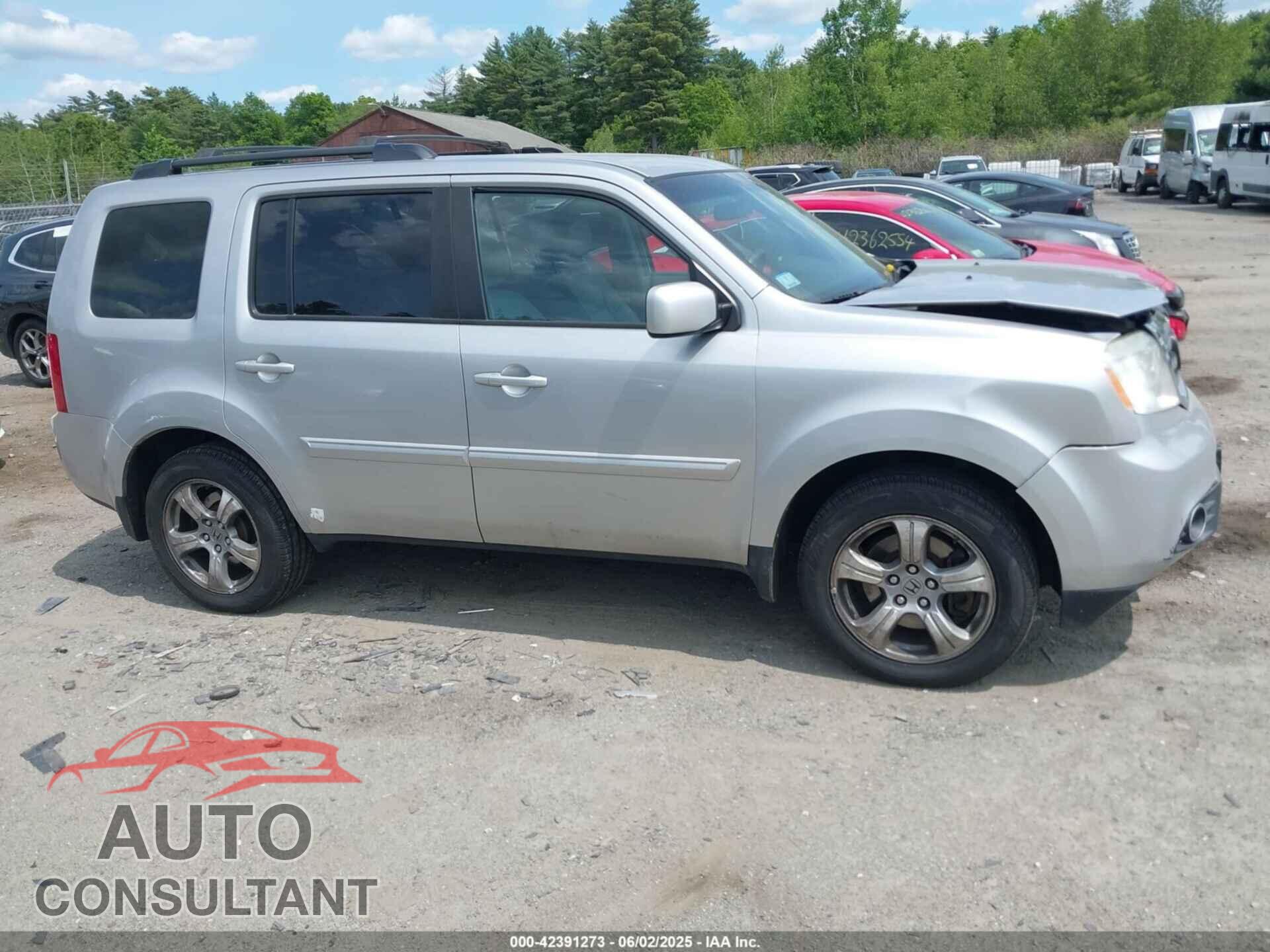HONDA PILOT 2013 - 5FNYF4H45DB078037