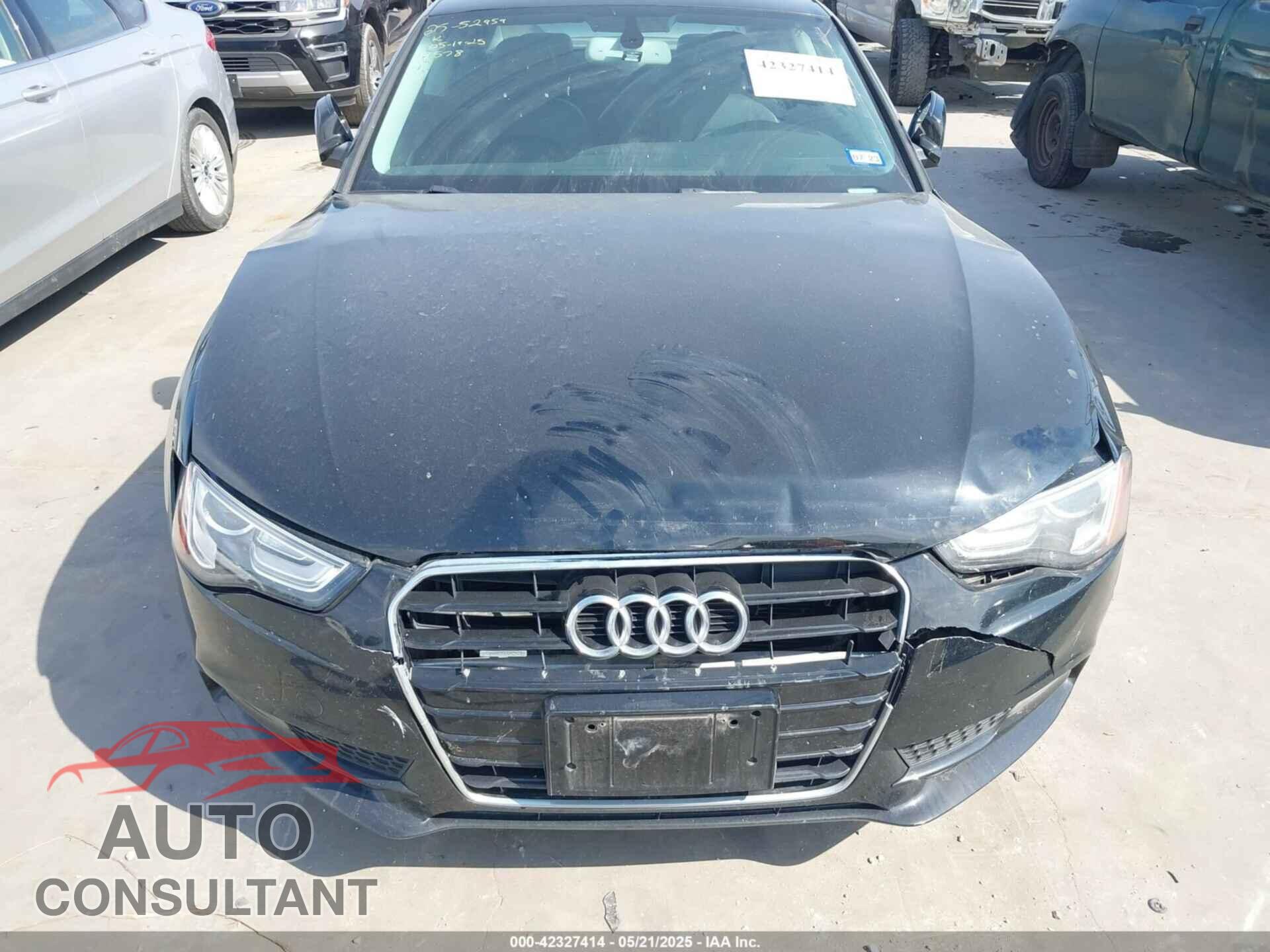 AUDI A5 2013 - WAULFAFRXDA001578