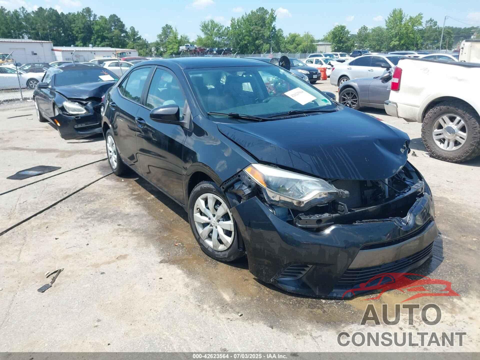 TOYOTA COROLLA 2016 - 2T1BURHE2GC607471