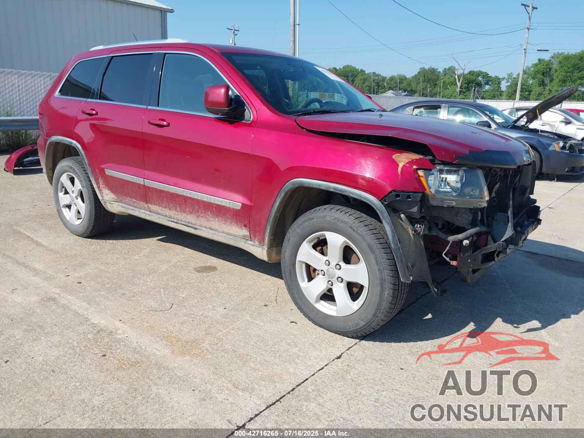 JEEP GRAND CHEROKEE 2012 - 1C4RJFAG1CC166470