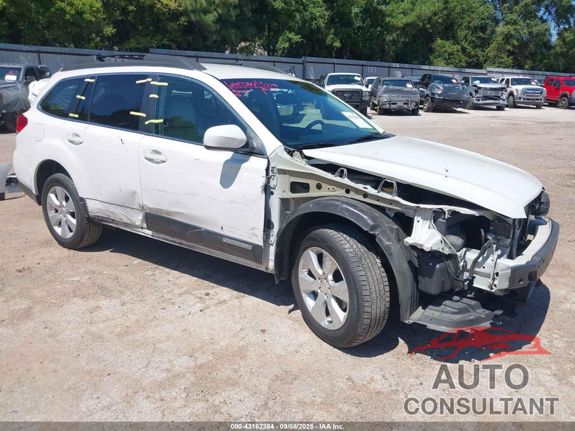 SUBARU OUTBACK 2011 - 4S4BRCJC3B3312206