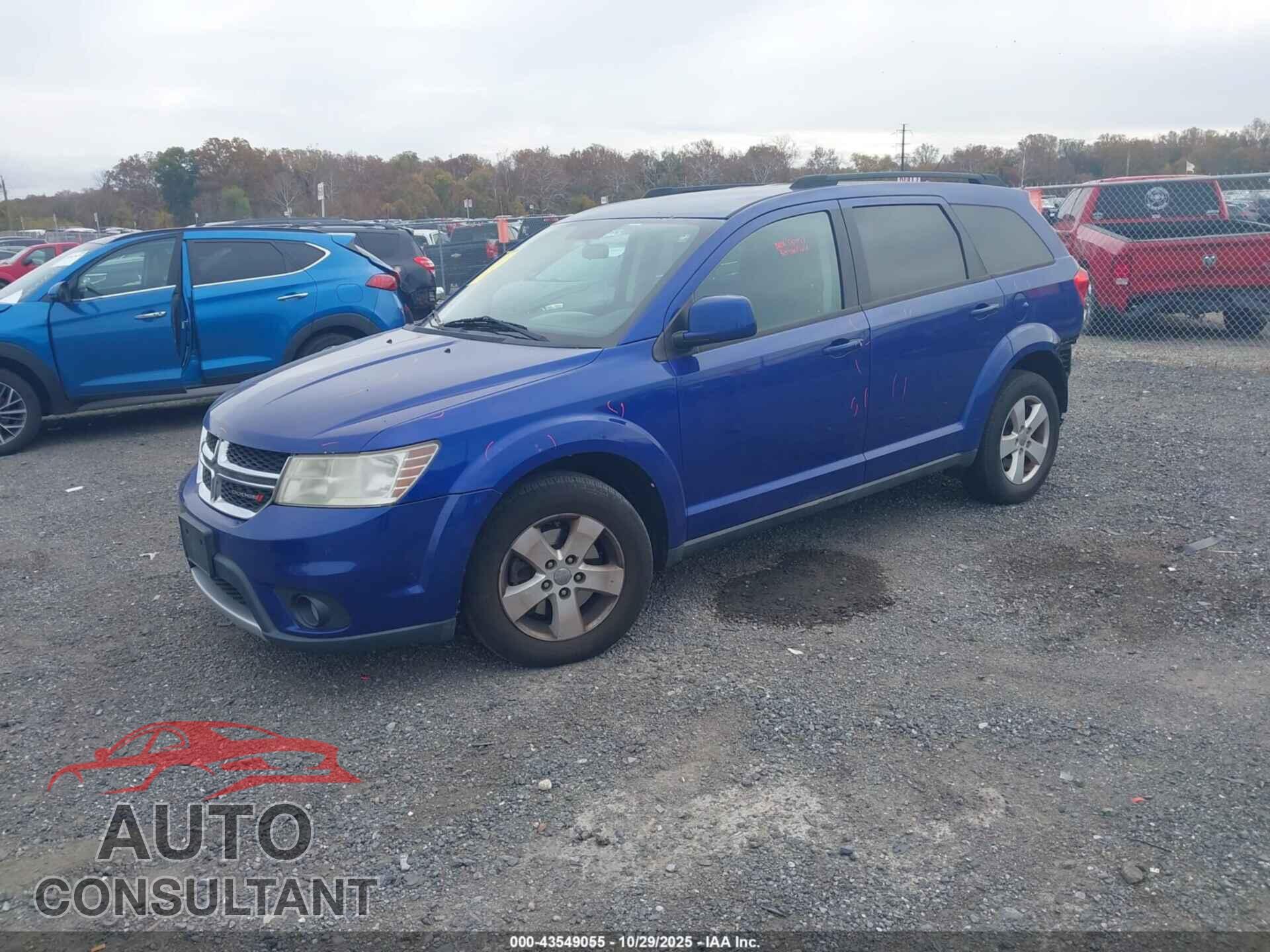 DODGE JOURNEY 2012 - 3C4PDDBG4CT333099