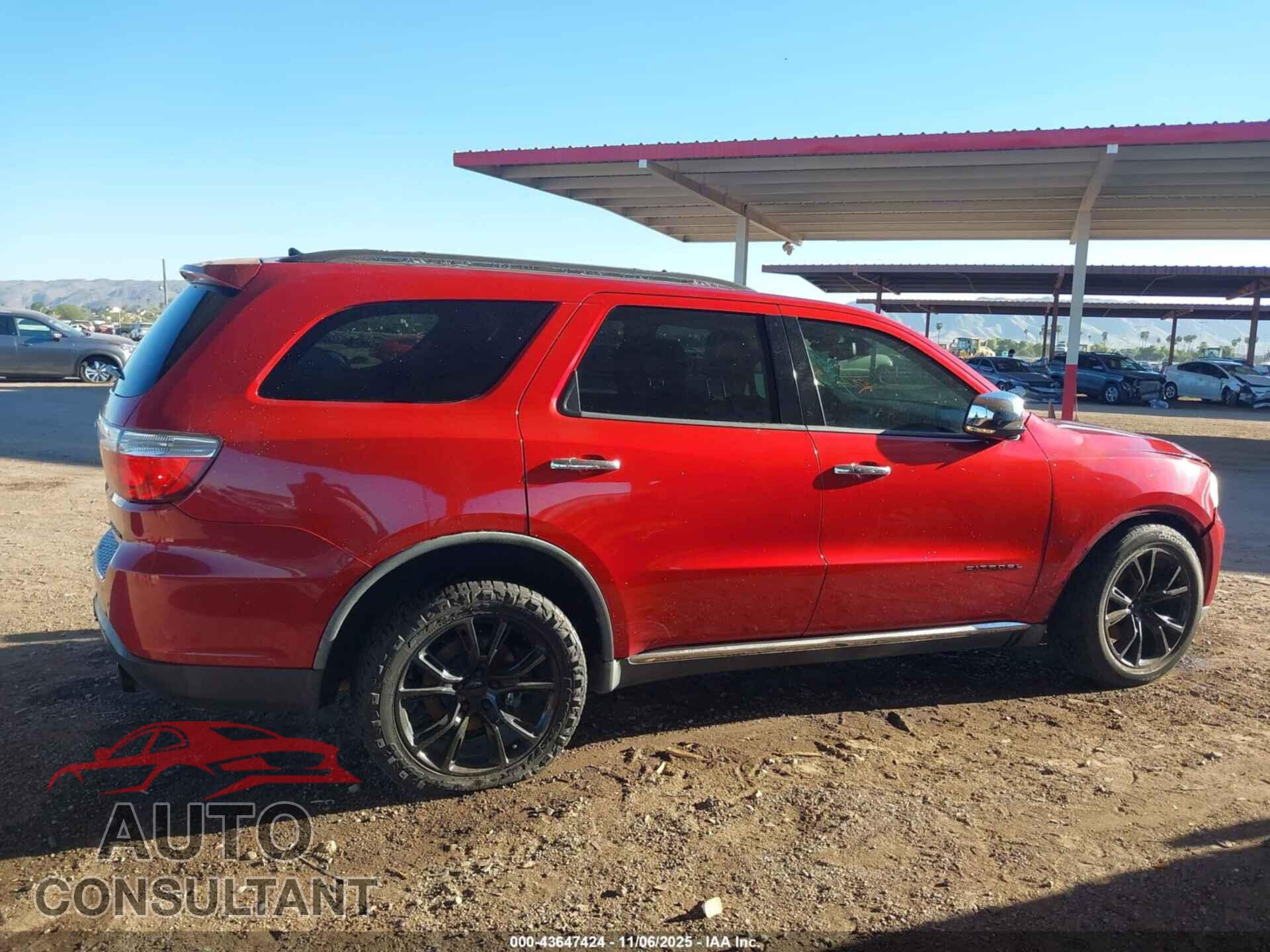 DODGE DURANGO 2011 - 1D4SE5GT6BC700228