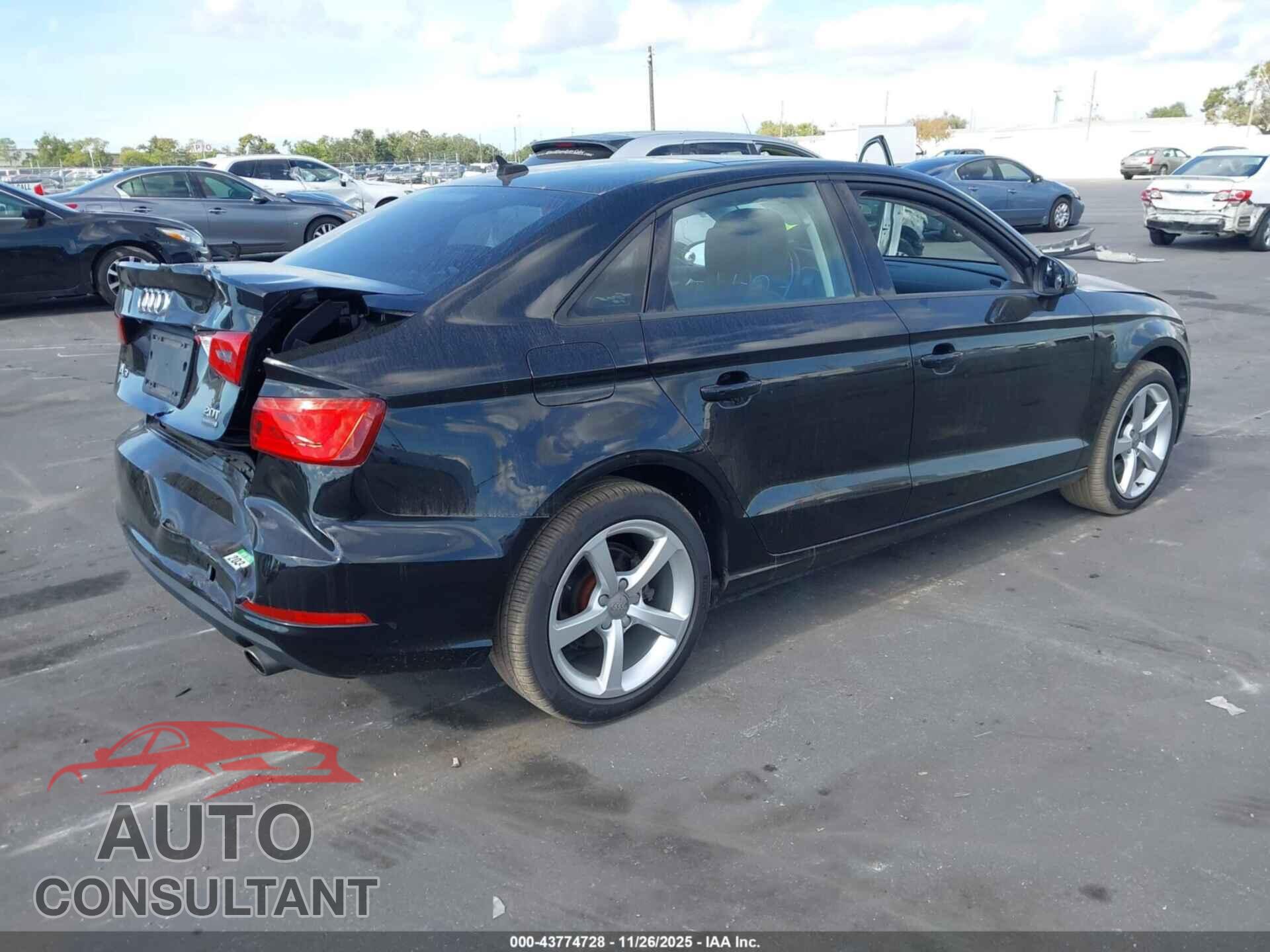 AUDI A3 2015 - WAUBFGFF4F1117768