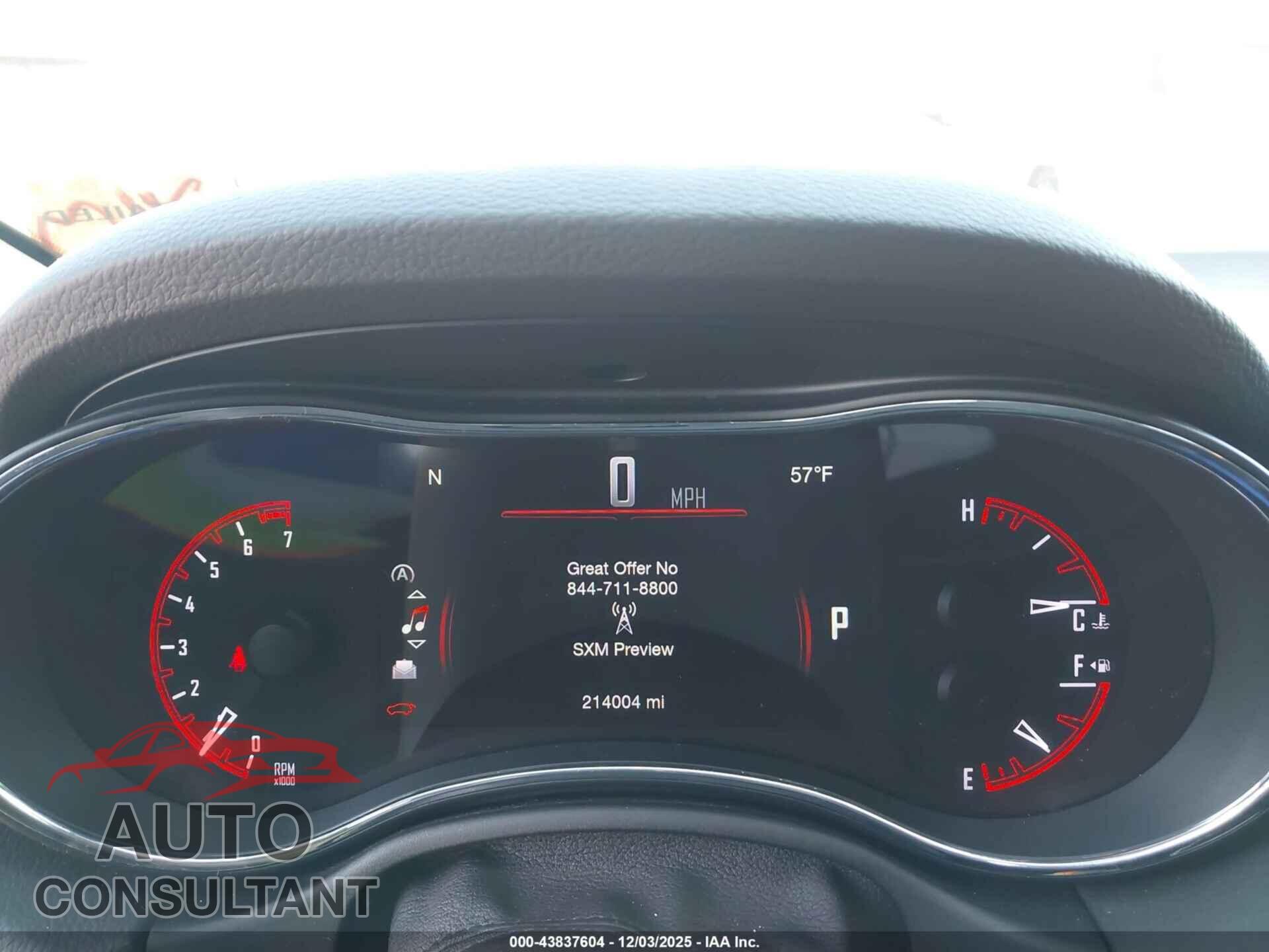 DODGE DURANGO 2018 - 1C4RDHAG7JC254875