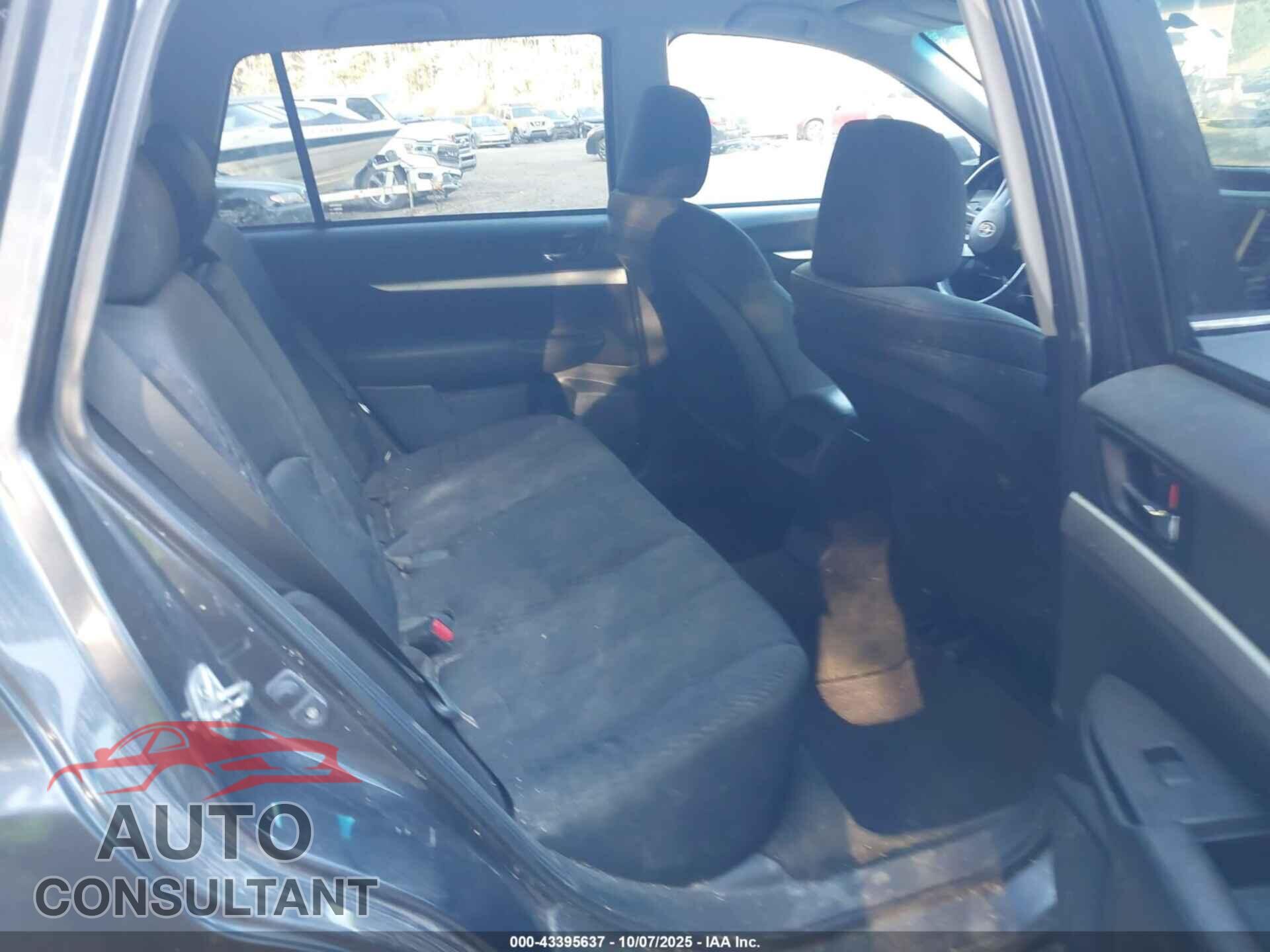 SUBARU OUTBACK 2012 - 4S4BRCCC6C3293472