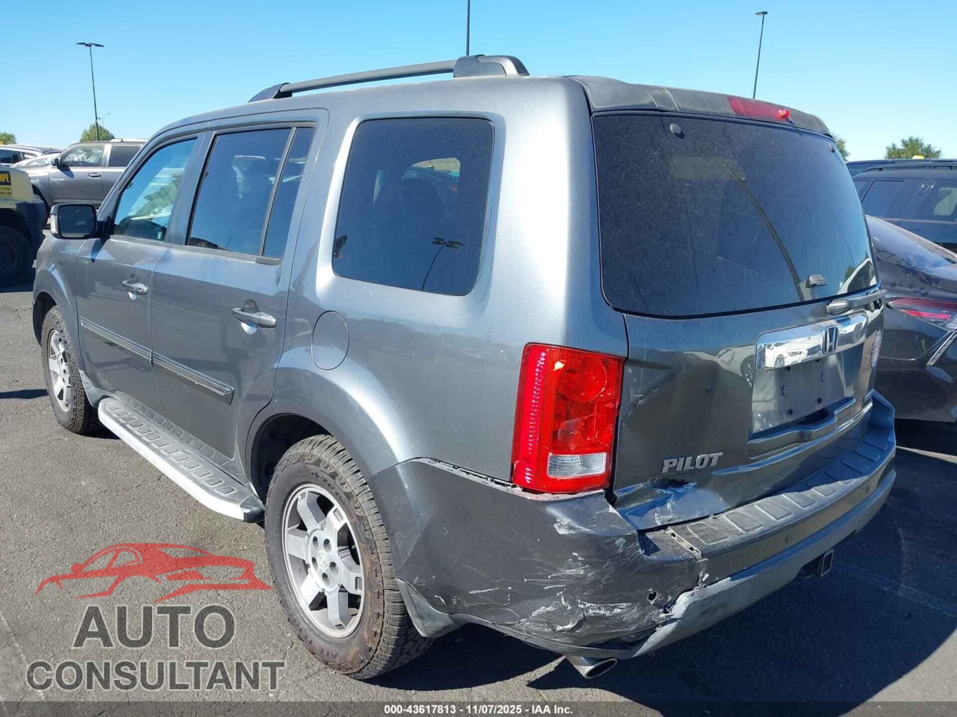 HONDA PILOT 2011 - 5FNYF3H92BB005372