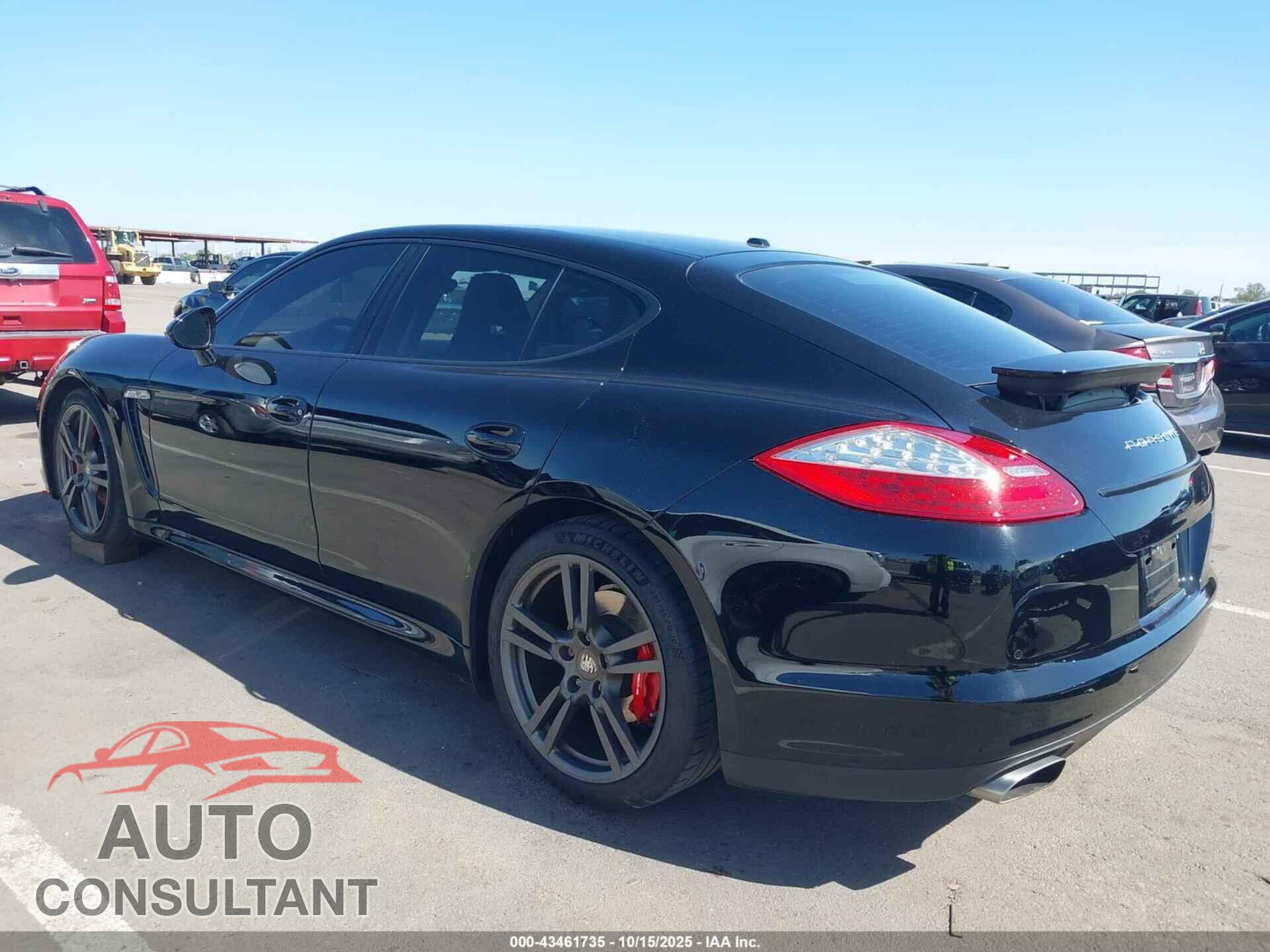 PORSCHE PANAMERA 2011 - WP0AA2A74BL011786