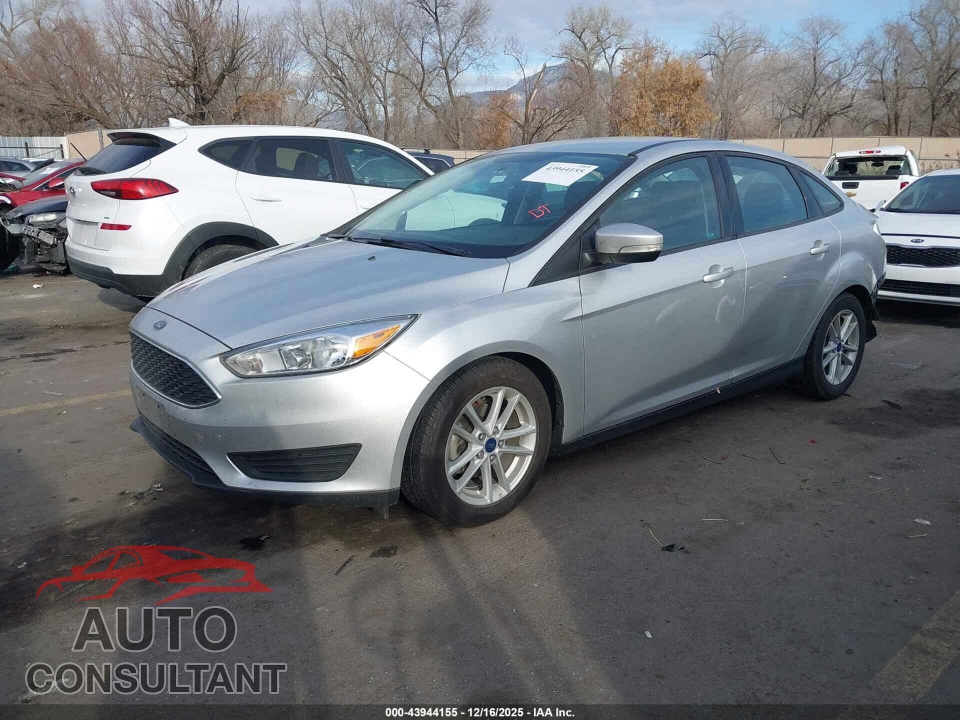 FORD FOCUS 2017 - 1FADP3F25HL291733