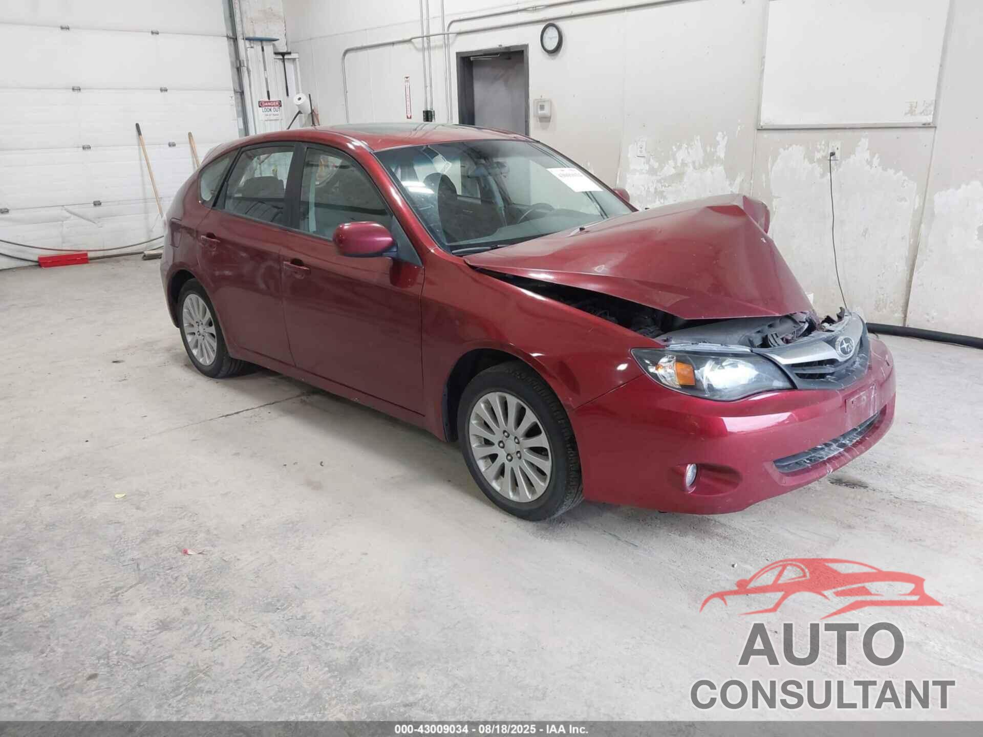 SUBARU IMPREZA 2010 - JF1GH6B68AH813431