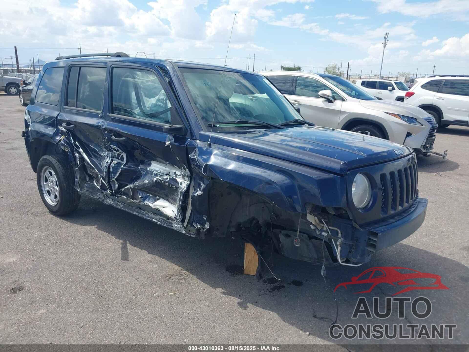 JEEP PATRIOT 2016 - 1C4NJPBA4GD677721
