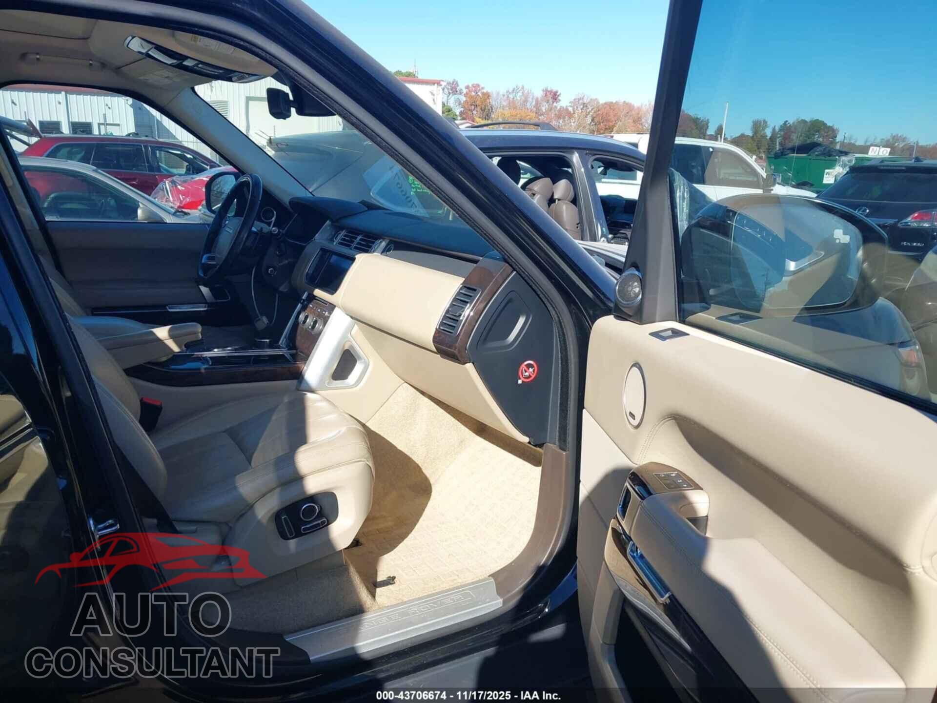 LAND ROVER RANGE ROVER 2016 - SALGS2PF1GA287733