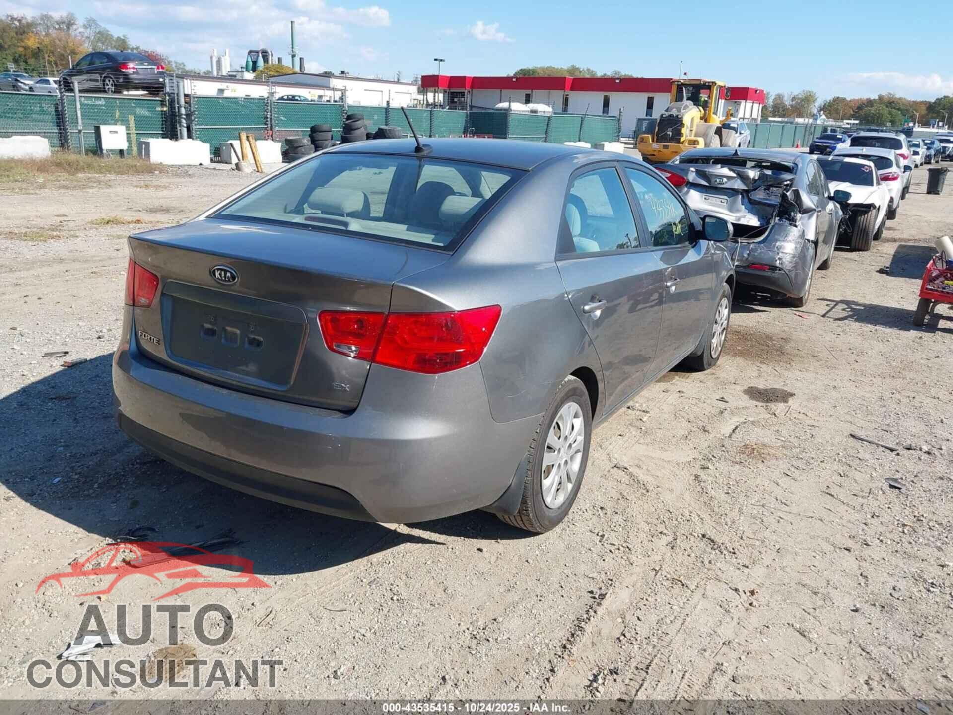 KIA FORTE 2012 - KNAFU4A20C5519818