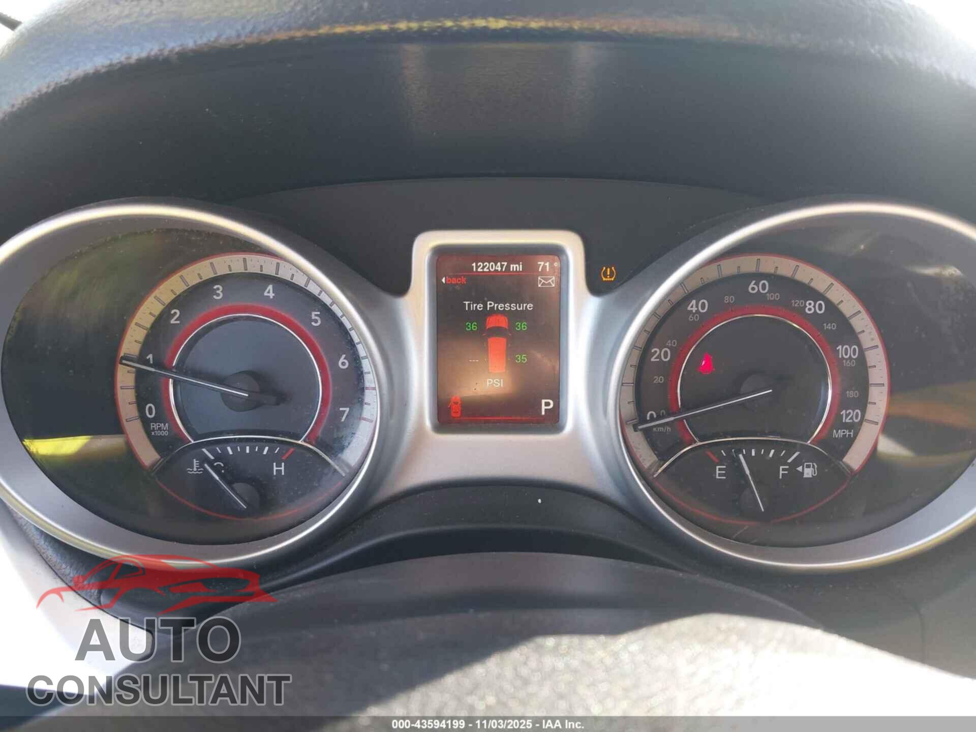 DODGE JOURNEY 2015 - 3C4PDCAB2FT712509