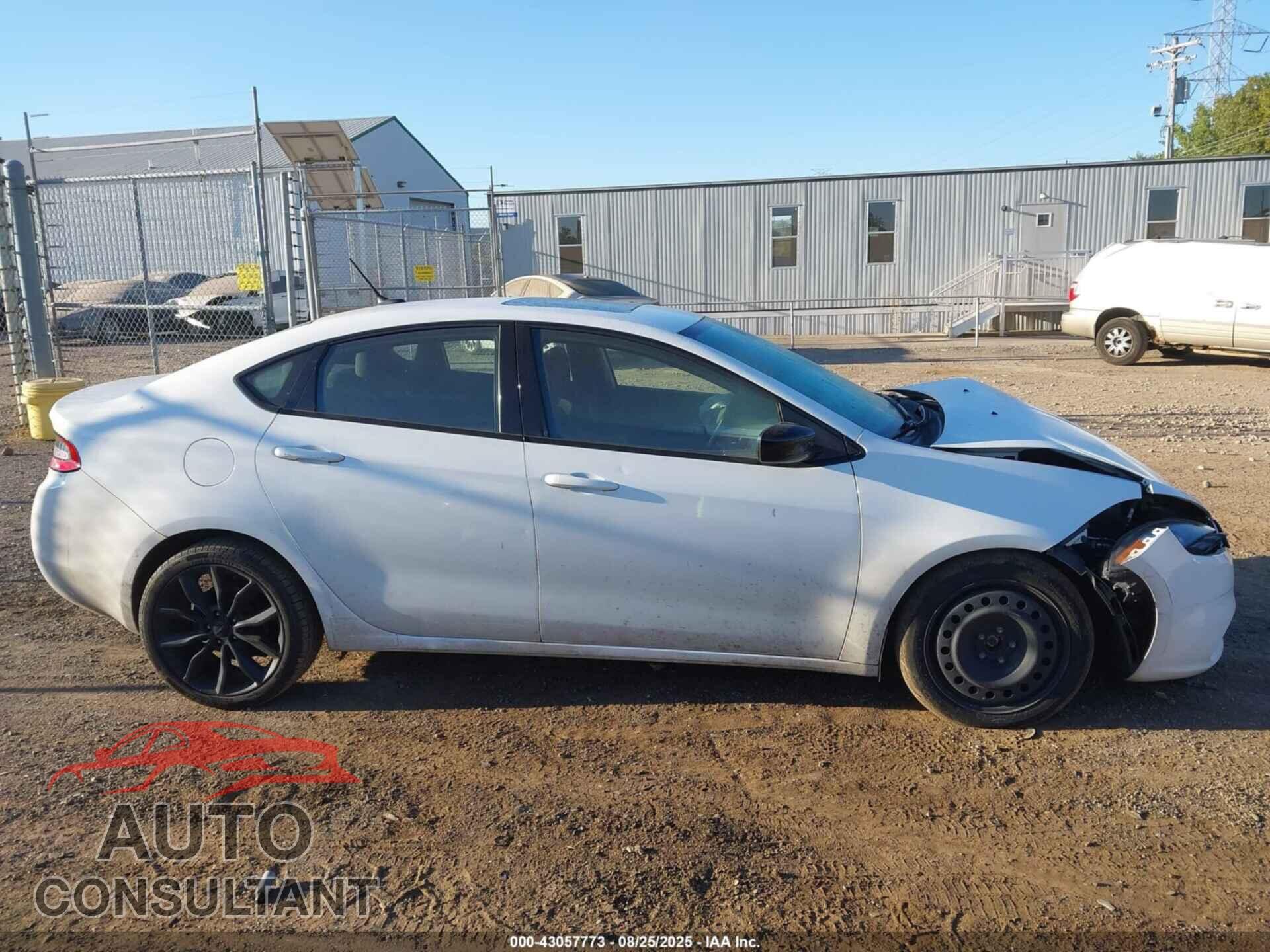 DODGE DART 2016 - 1C3CDFFA9GD819357
