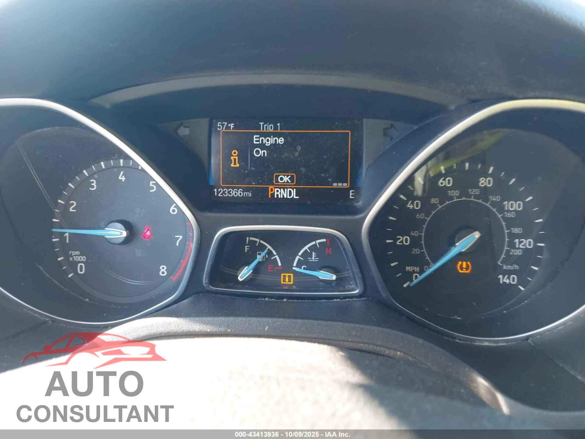 FORD FOCUS 2017 - 1FADP3F28HL253249
