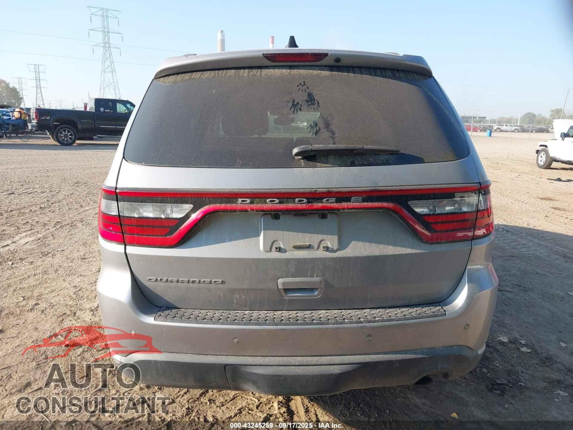 DODGE DURANGO 2019 - 1C4RDJAGXKC633779