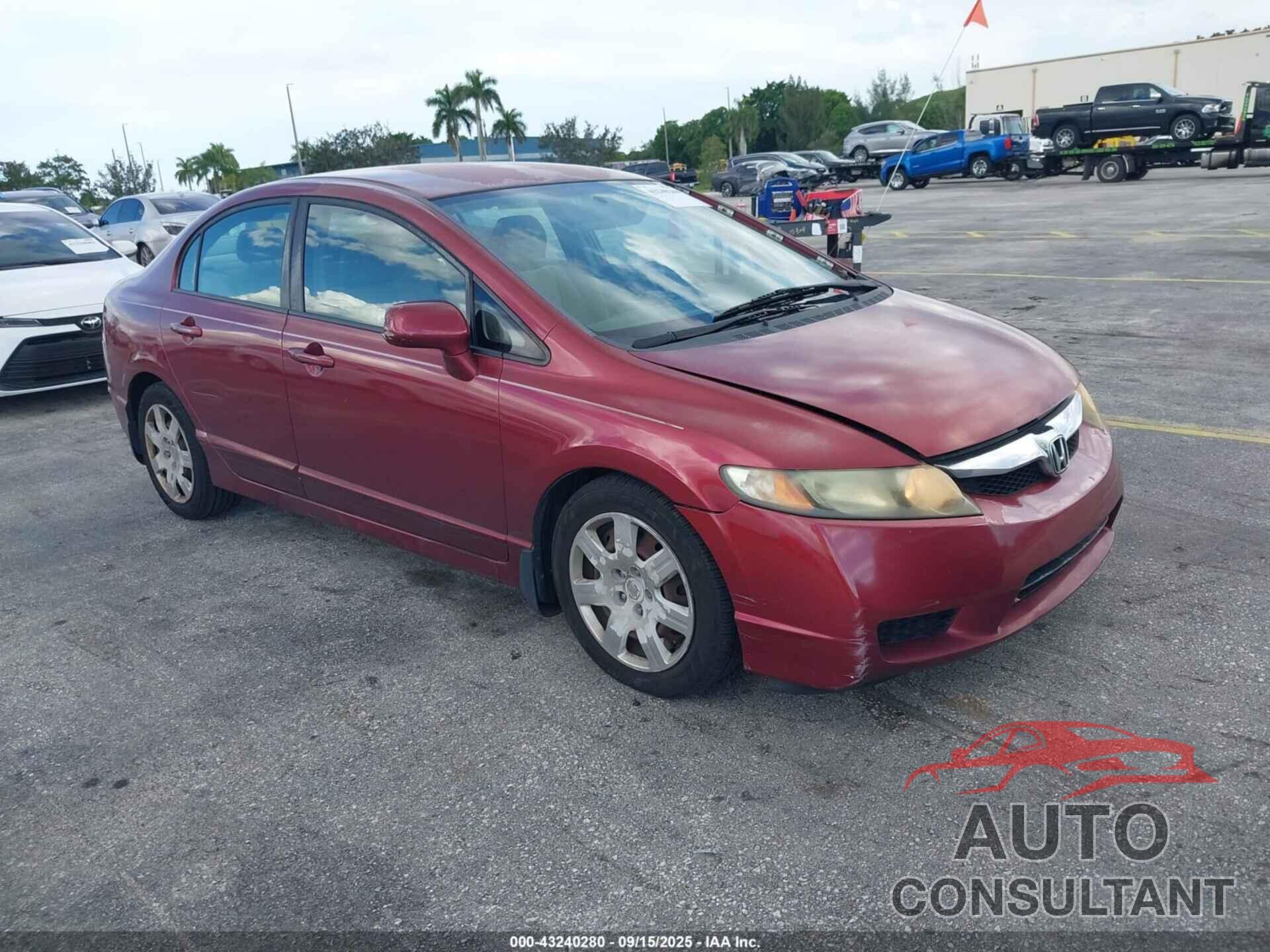 HONDA CIVIC 2010 - 2HGFA1F57AH560659