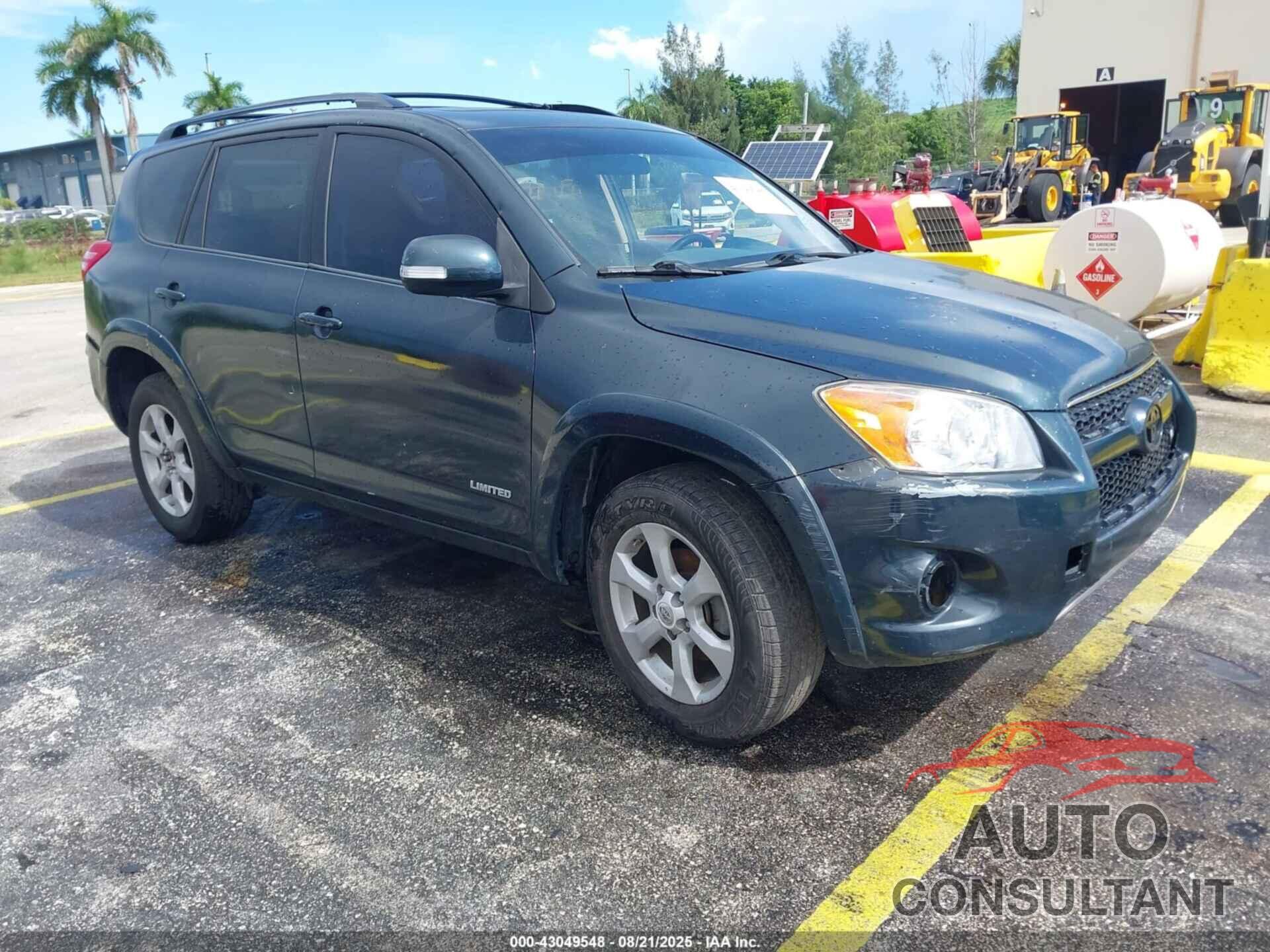 TOYOTA RAV4 2011 - 2T3YK4DV2BW009551