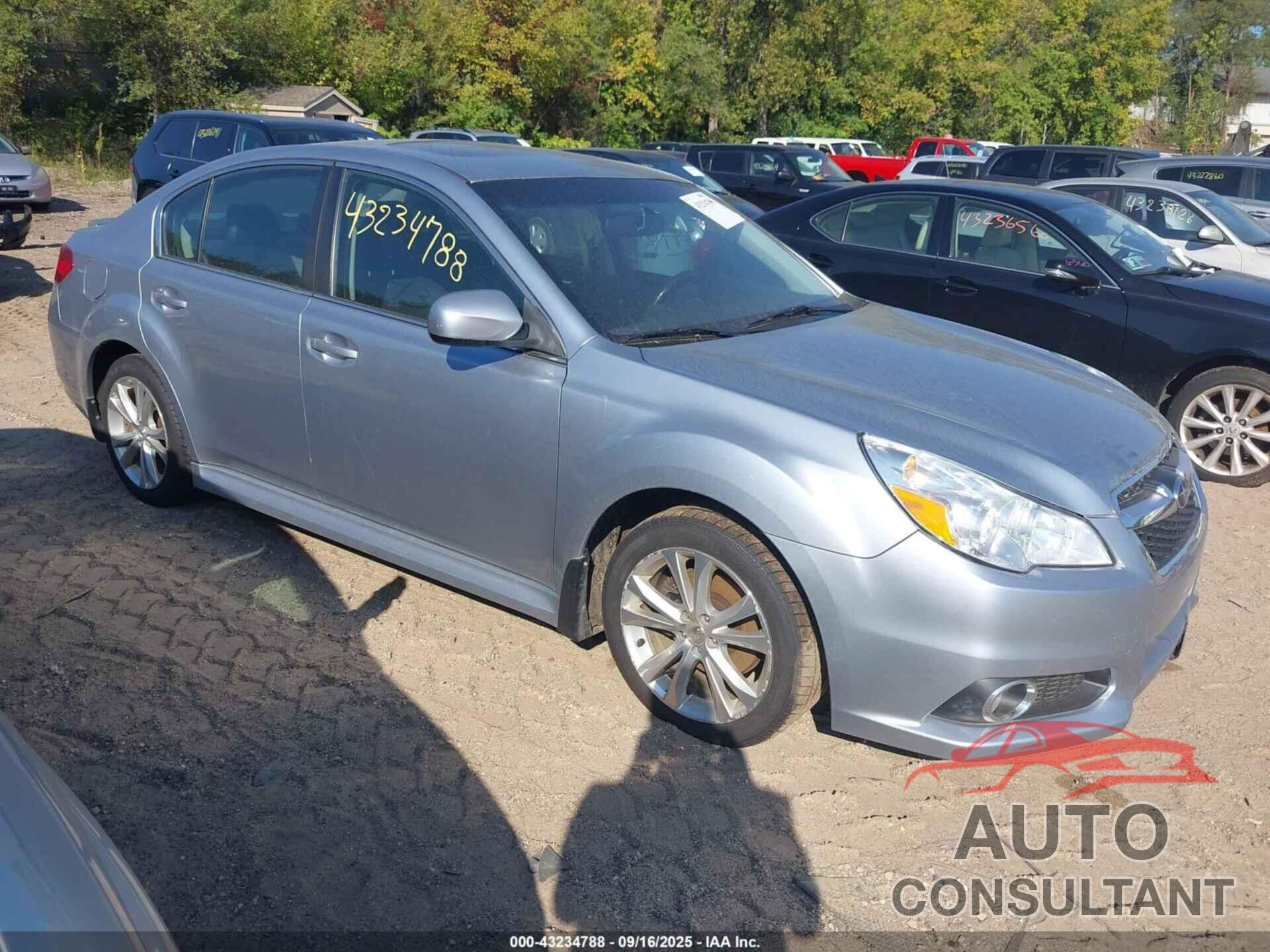 SUBARU LEGACY 2013 - 4S3BMCK68D3041089