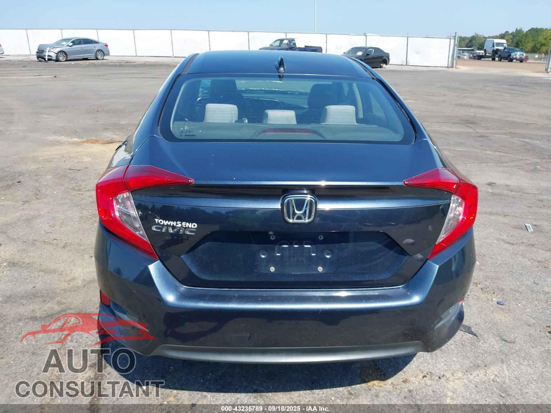 HONDA CIVIC 2017 - 19XFC2F70HE034329