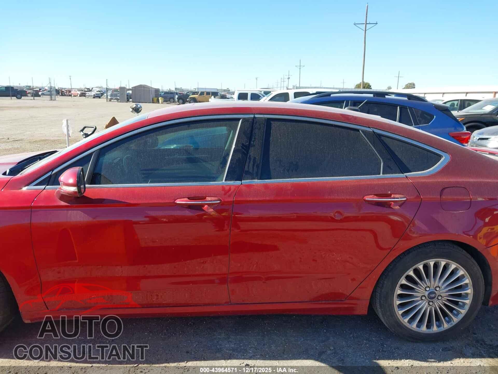 FORD FUSION 2016 - 3FA6P0K98GR250412