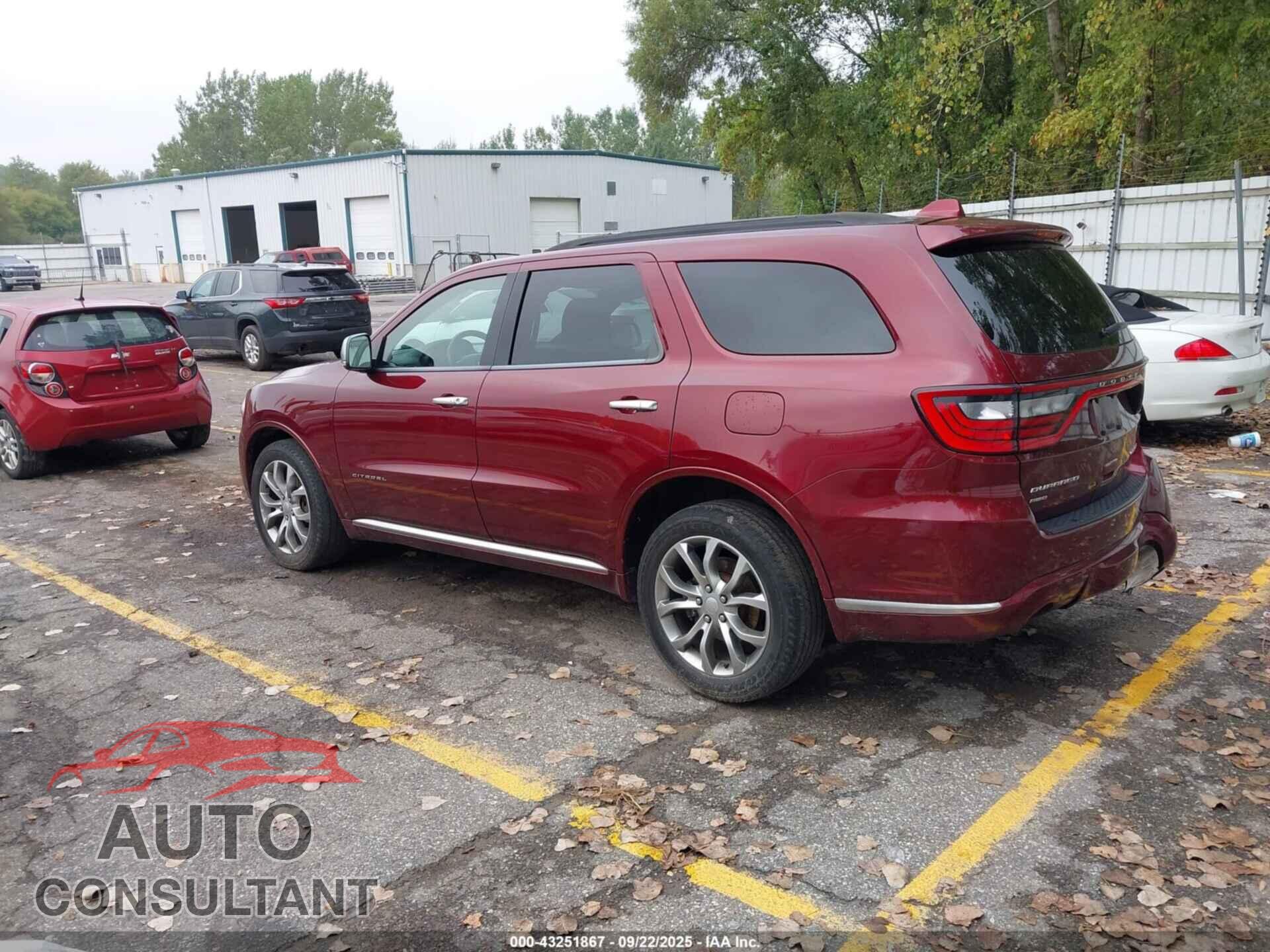 DODGE DURANGO 2017 - 1C4RDJEG4HC931151