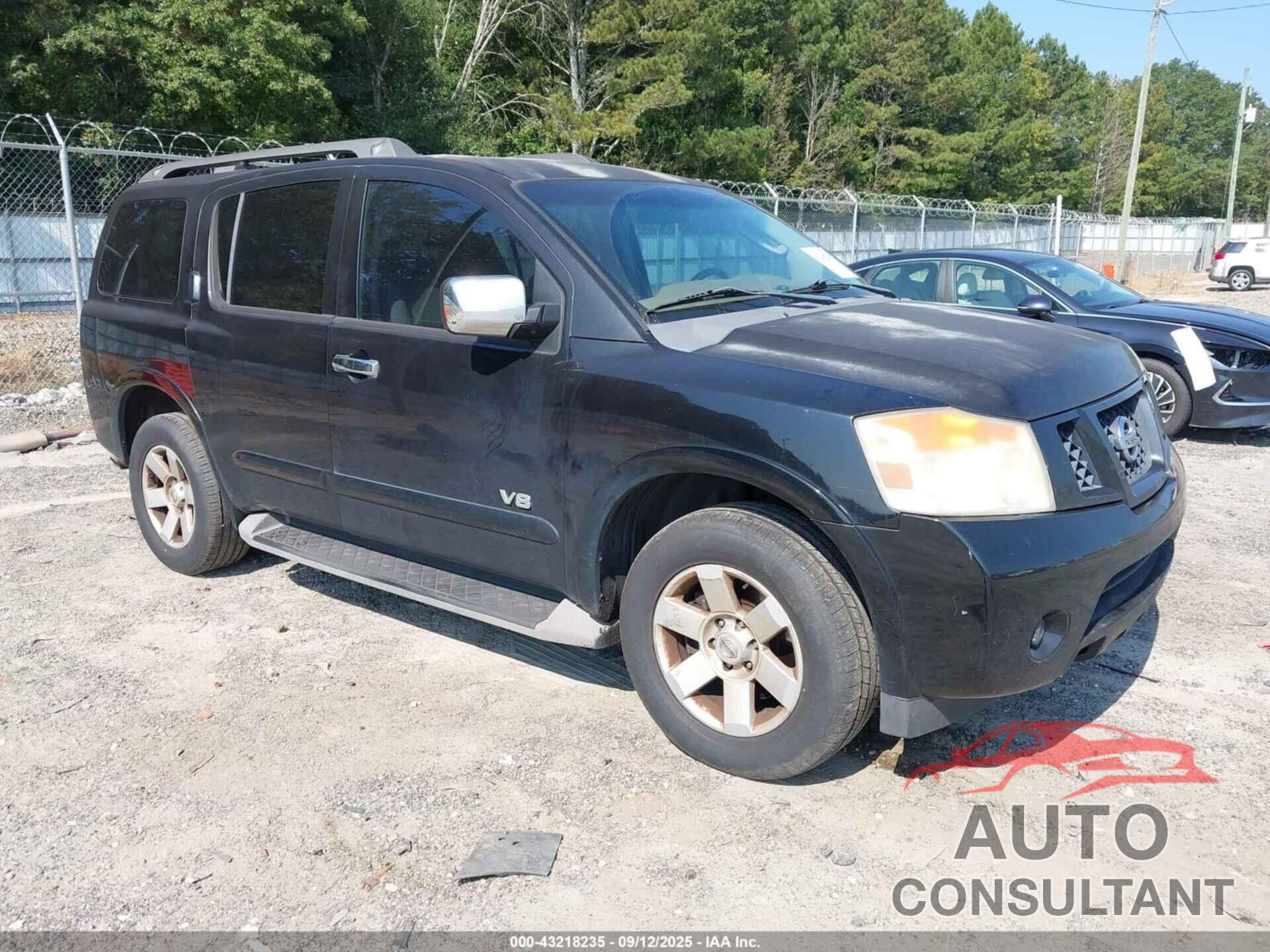 NISSAN ARMADA 2009 - 5N1BA08D69N606685