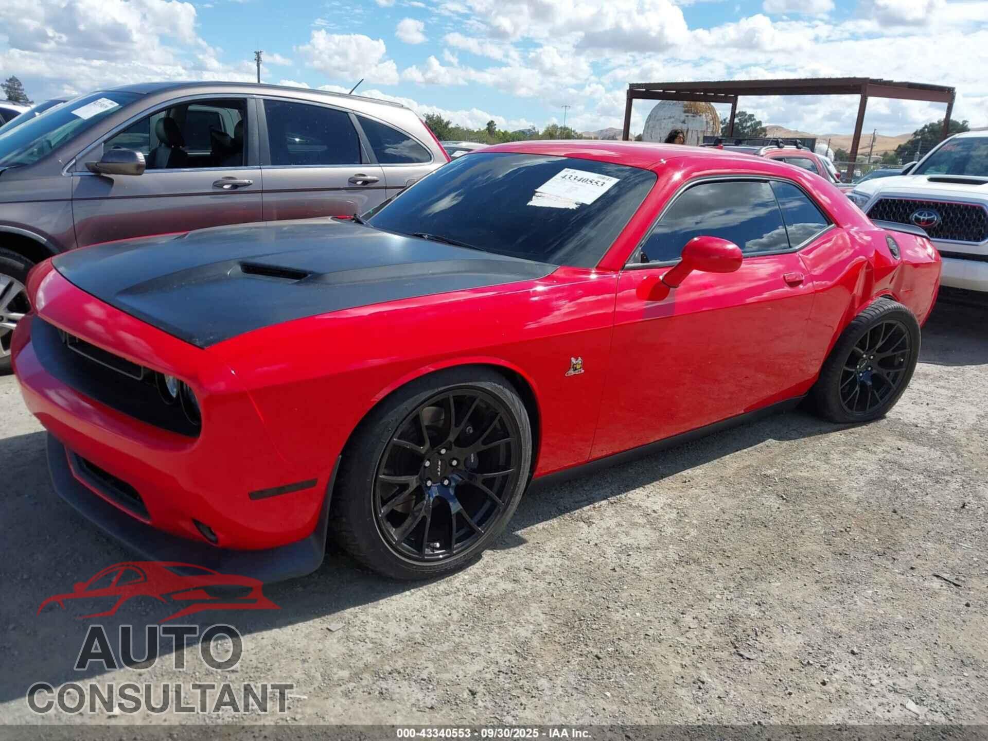 DODGE CHALLENGER 2016 - 2C3CDZFJ8GH162829
