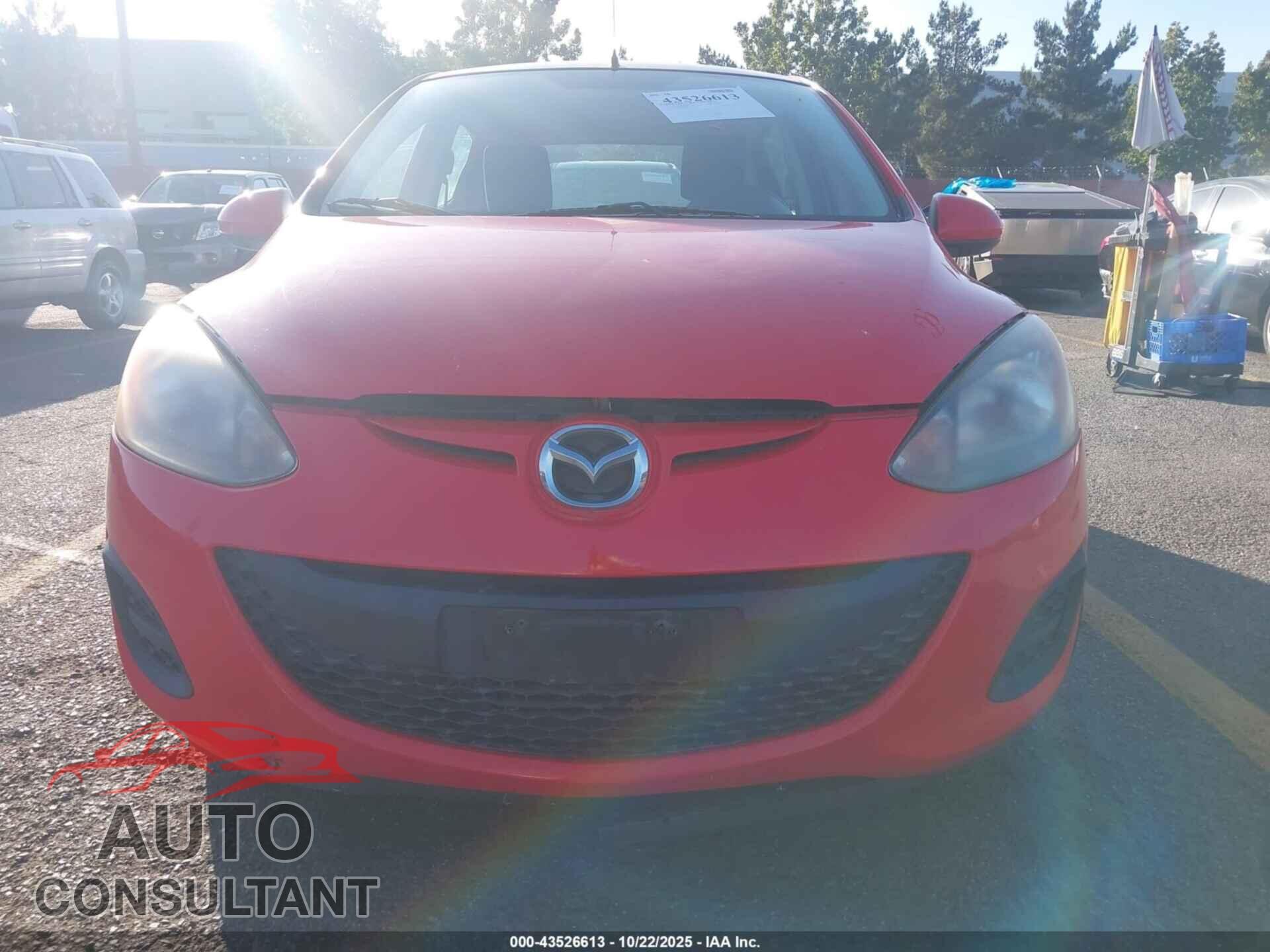 MAZDA MAZDA2 2014 - JM1DE1KZ8E0186513