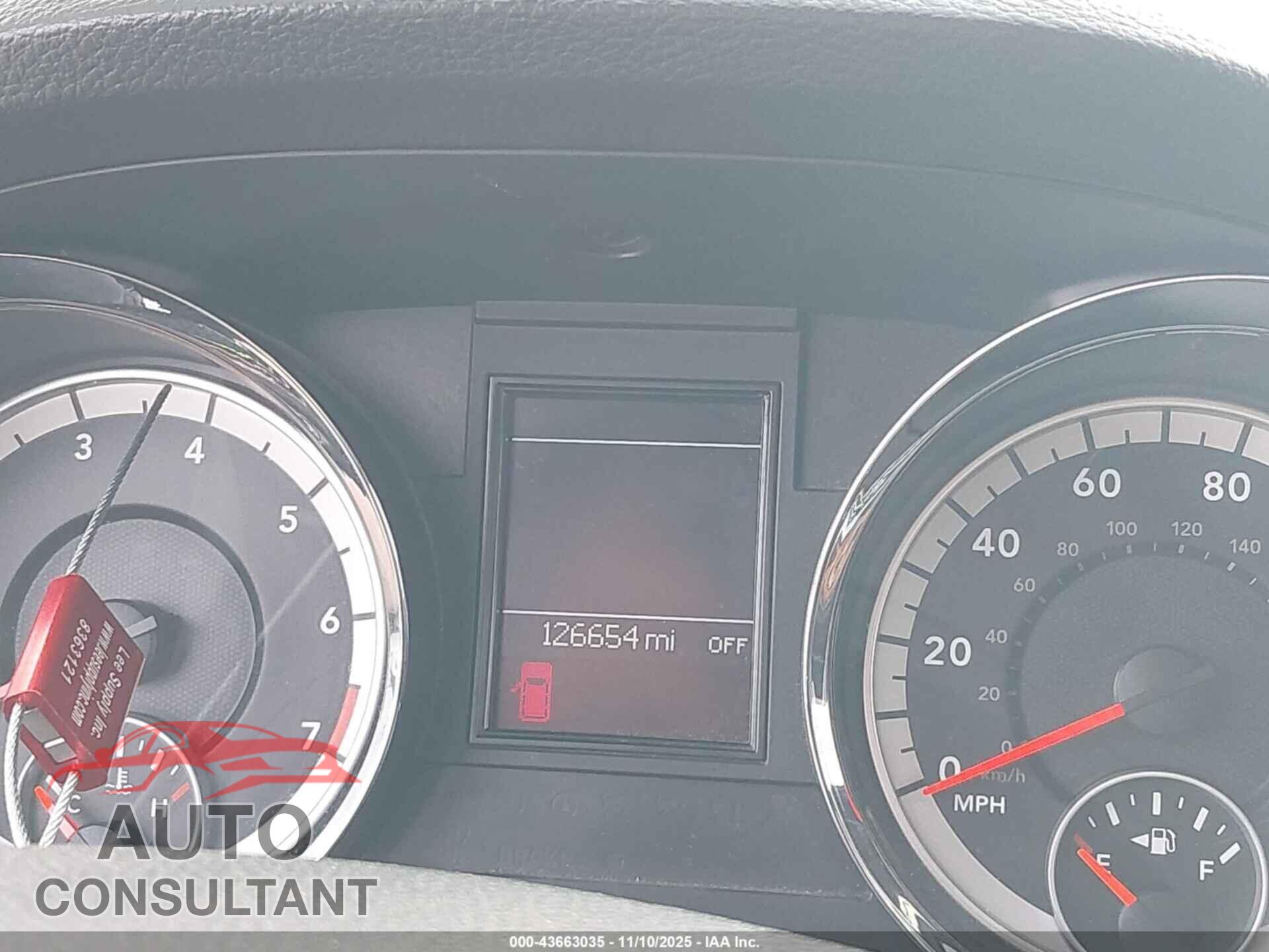 DODGE DURANGO 2013 - 1C4RDJAG2DC678699