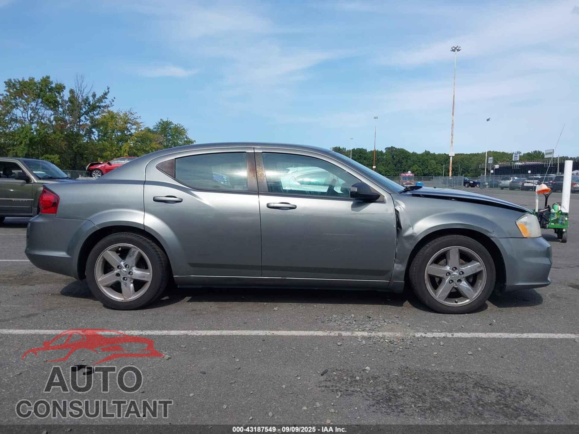 DODGE AVENGER 2013 - 1C3CDZAB0DN535896