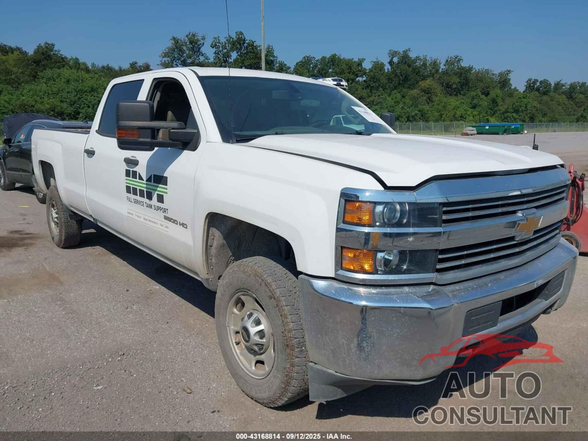 CHEVROLET SILVERADO 2500HD 2018 - 1GC1CUEG0JF219791