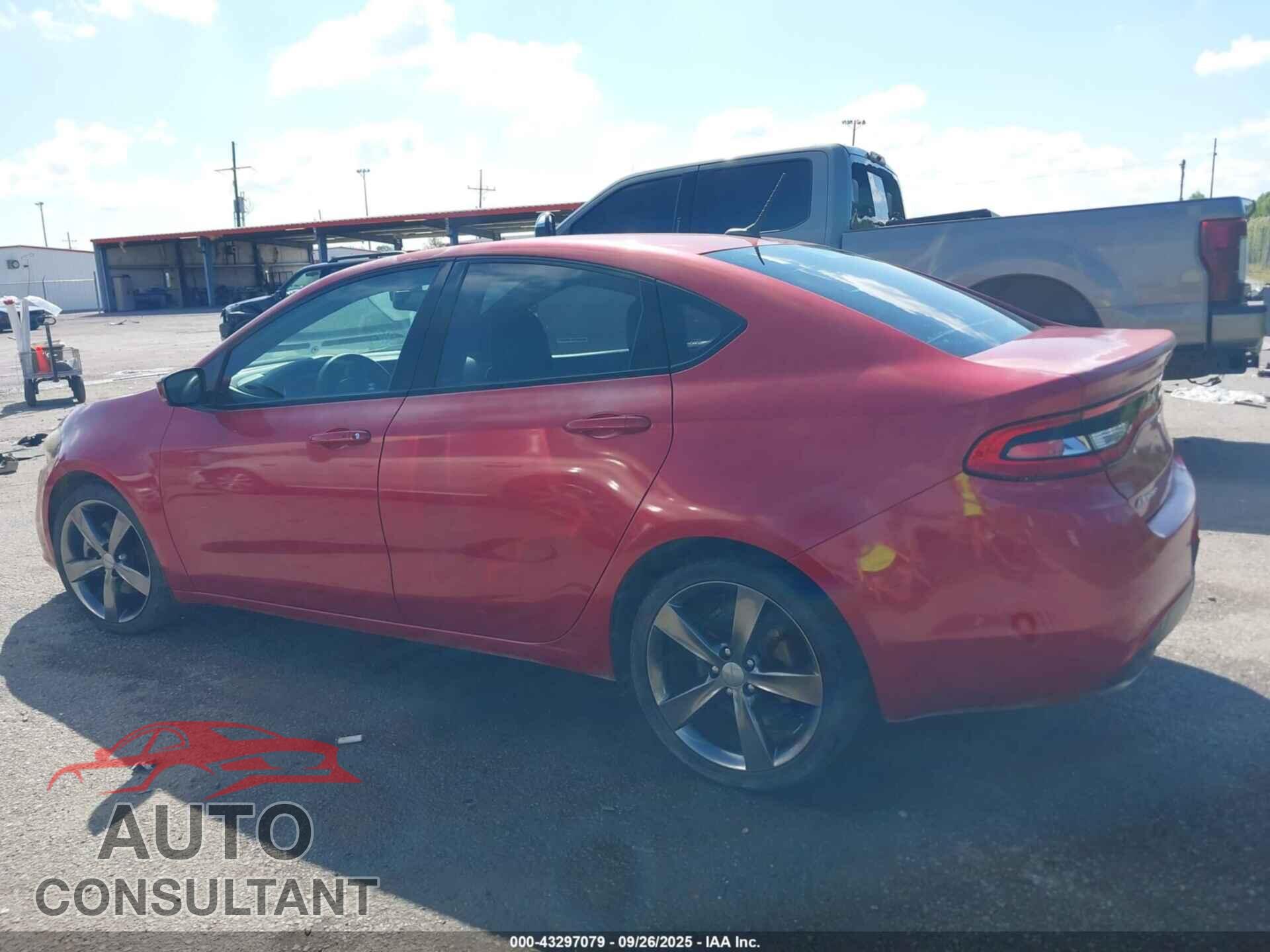 DODGE DART 2015 - 1C3CDFEB7FD238223