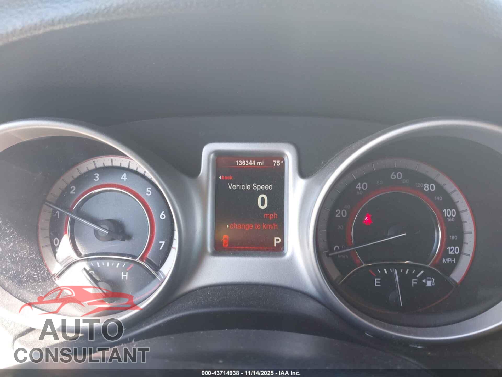 DODGE JOURNEY 2015 - 3C4PDCBB3FT736557
