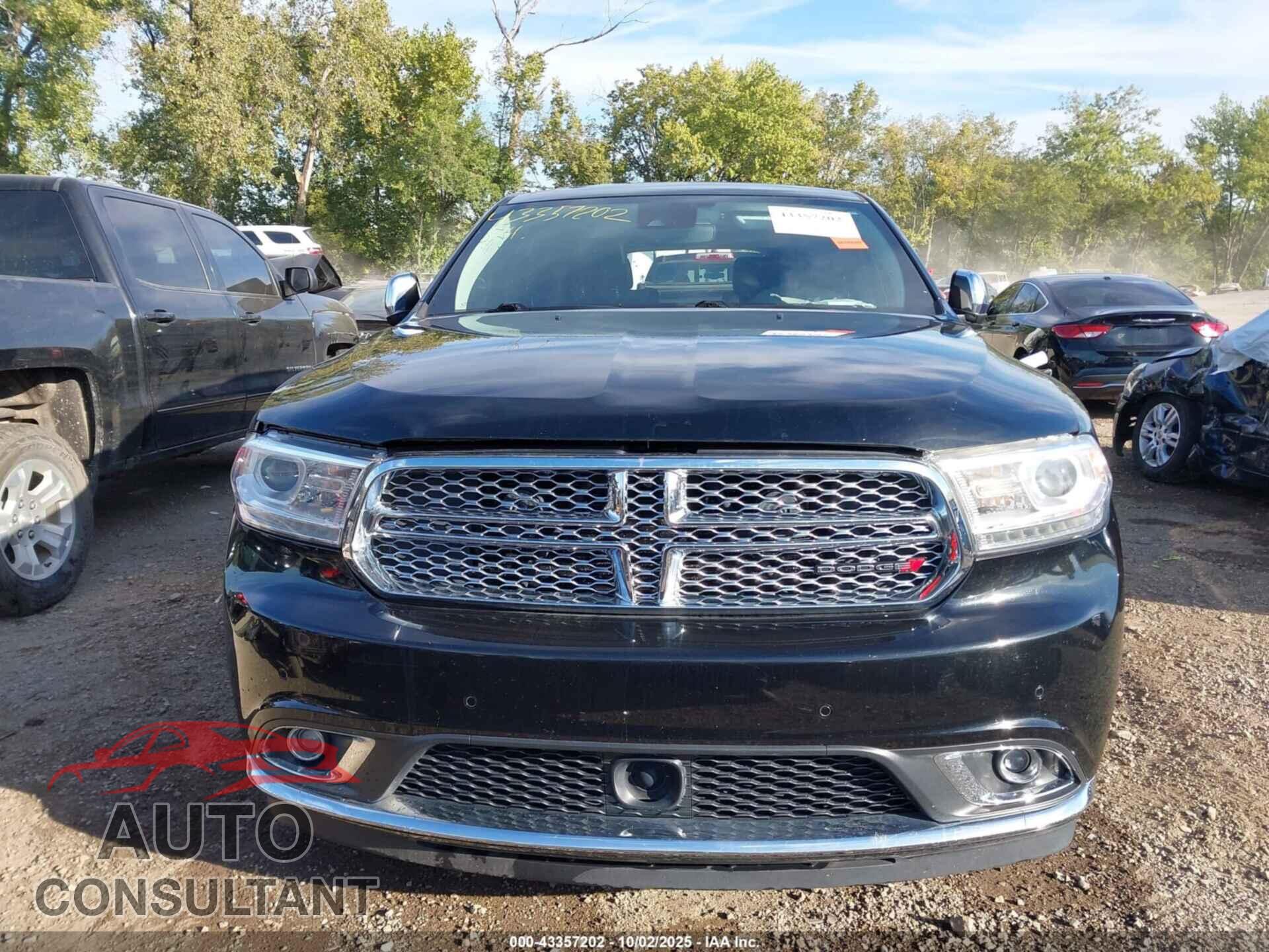 DODGE DURANGO 2019 - 1C4RDJEG3KC581180