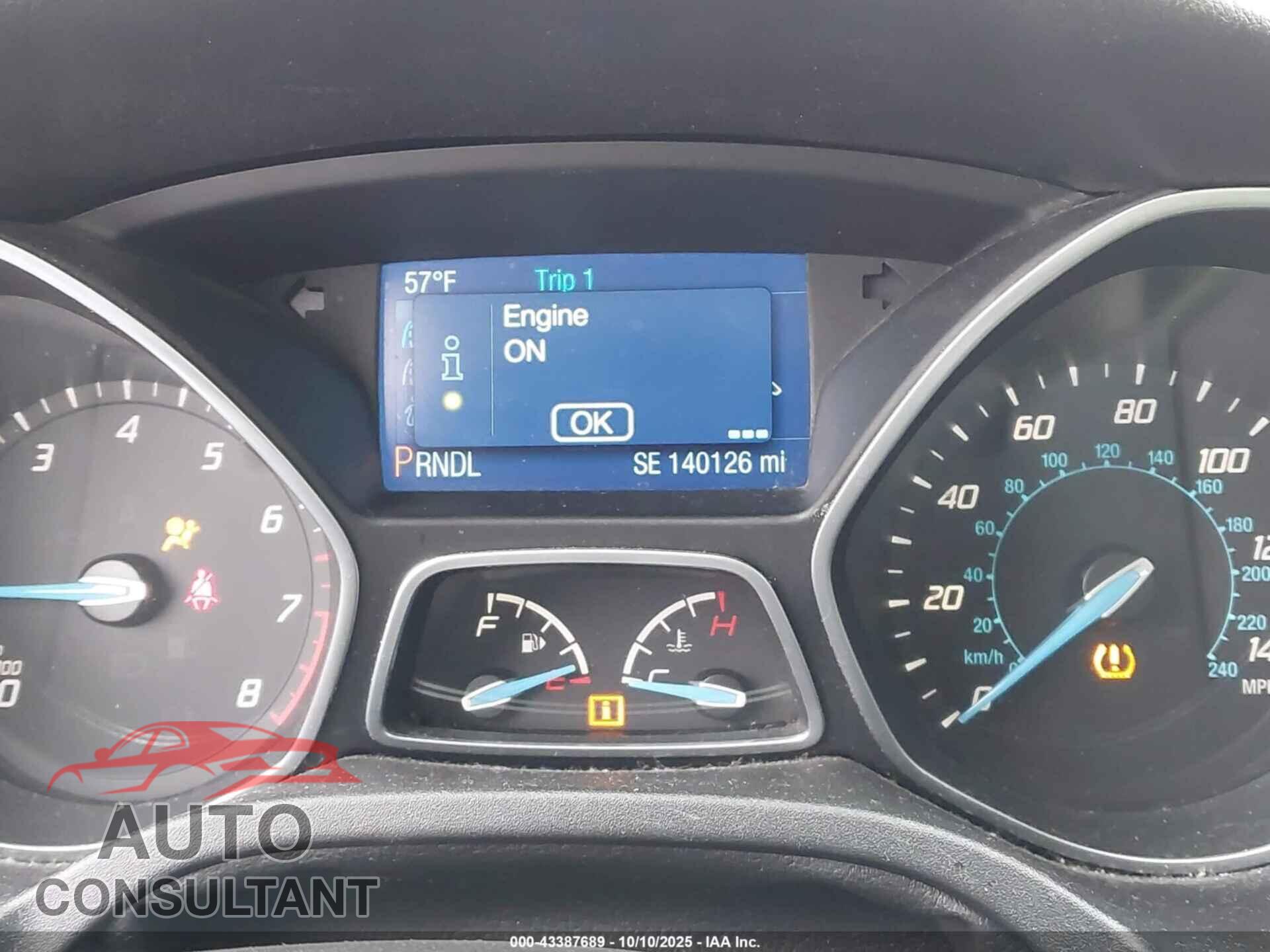 FORD FOCUS 2014 - 1FADP3F22EL192203