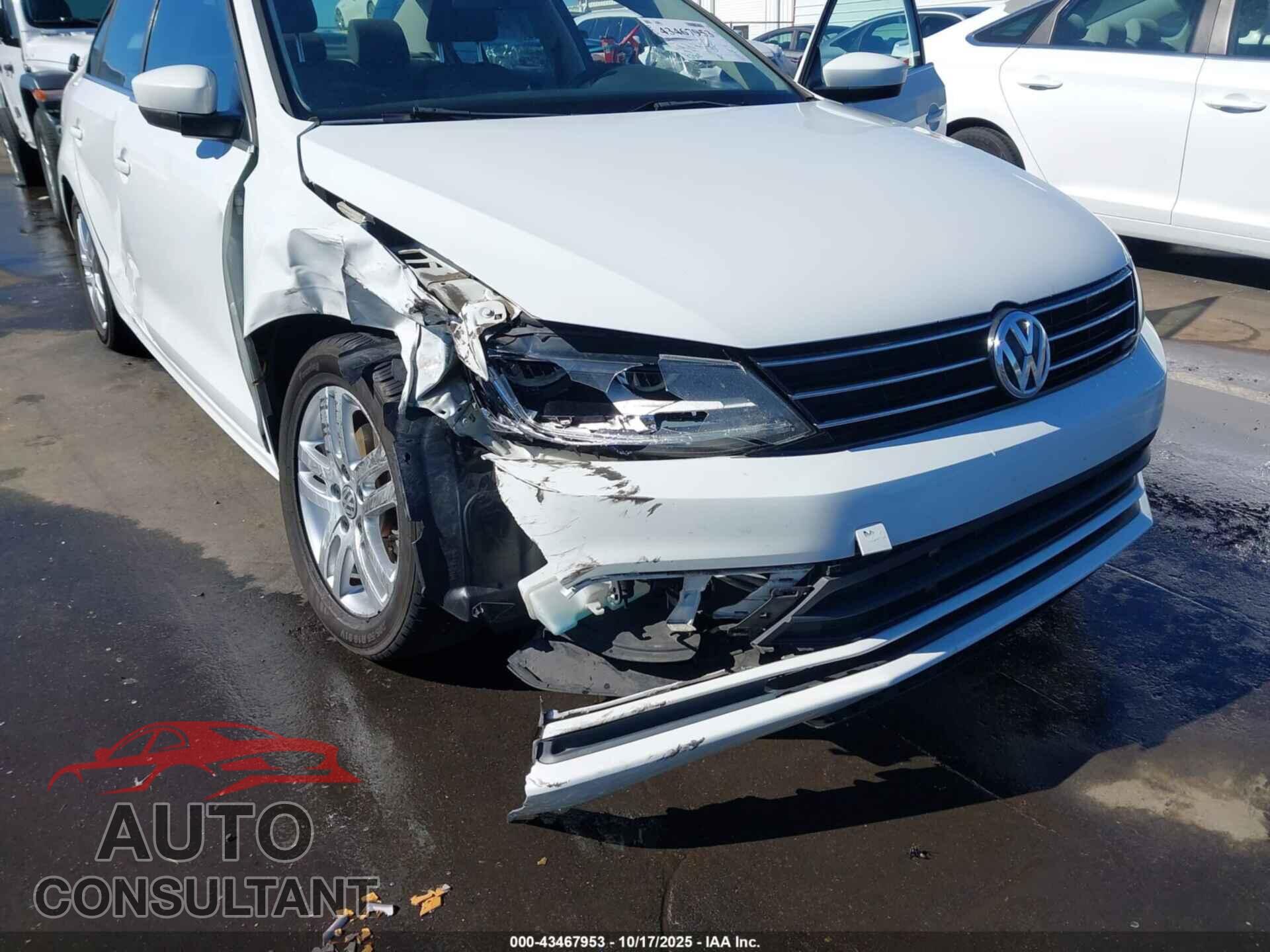 VOLKSWAGEN JETTA 2017 - 3VW2B7AJ9HM340322