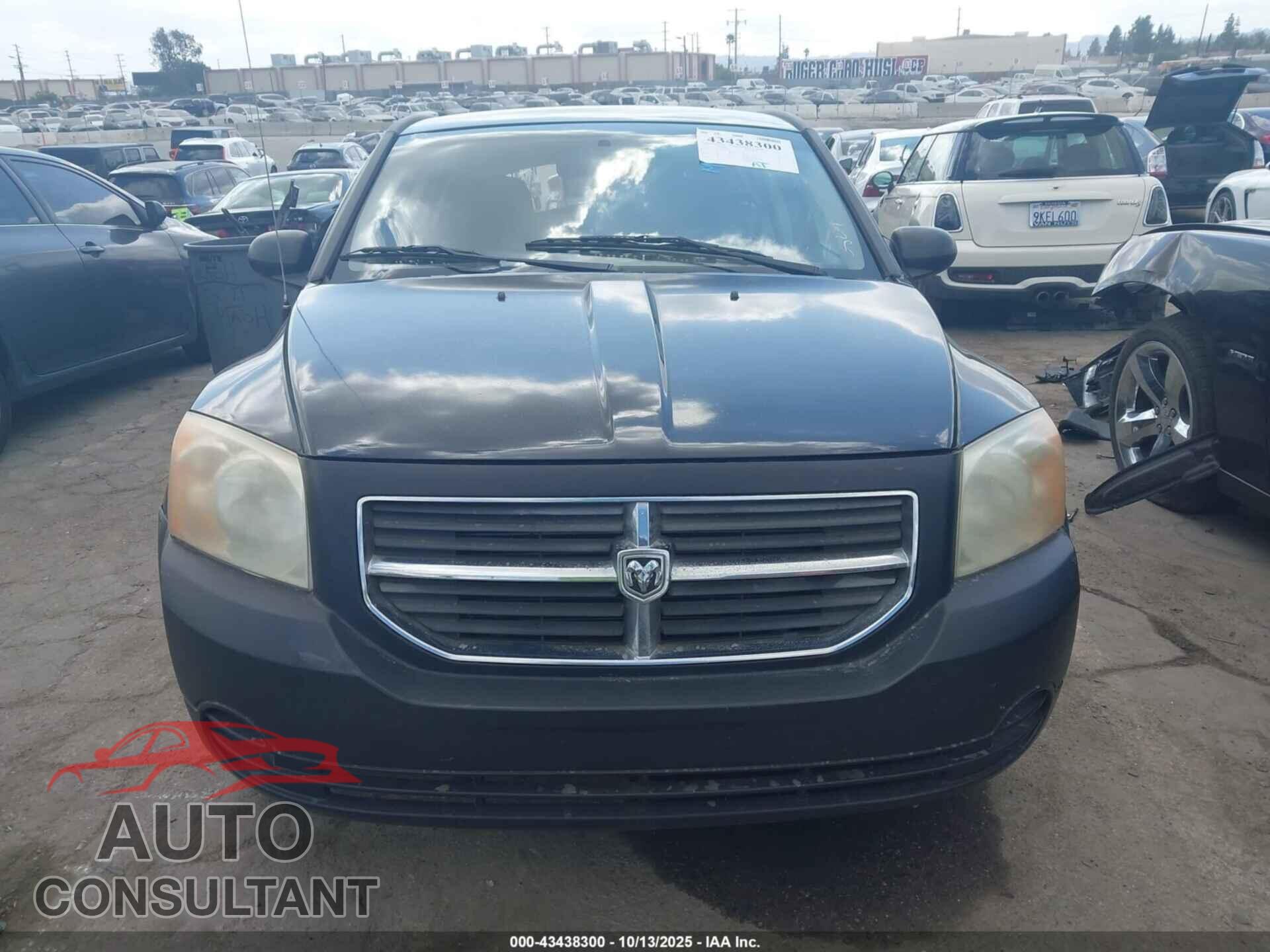 DODGE CALIBER 2012 - 1C3CDWDA1CD536903