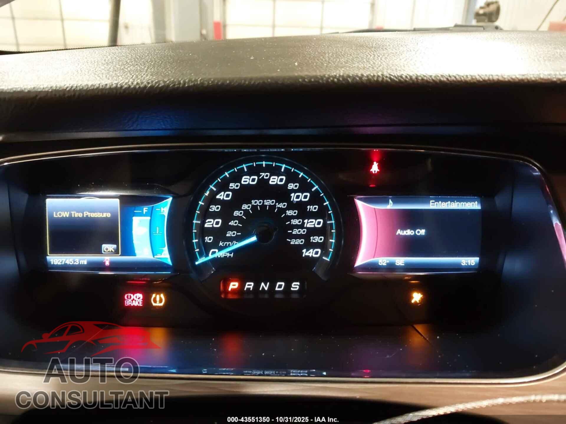 FORD TAURUS 2013 - 1FAHP2E83DG193384