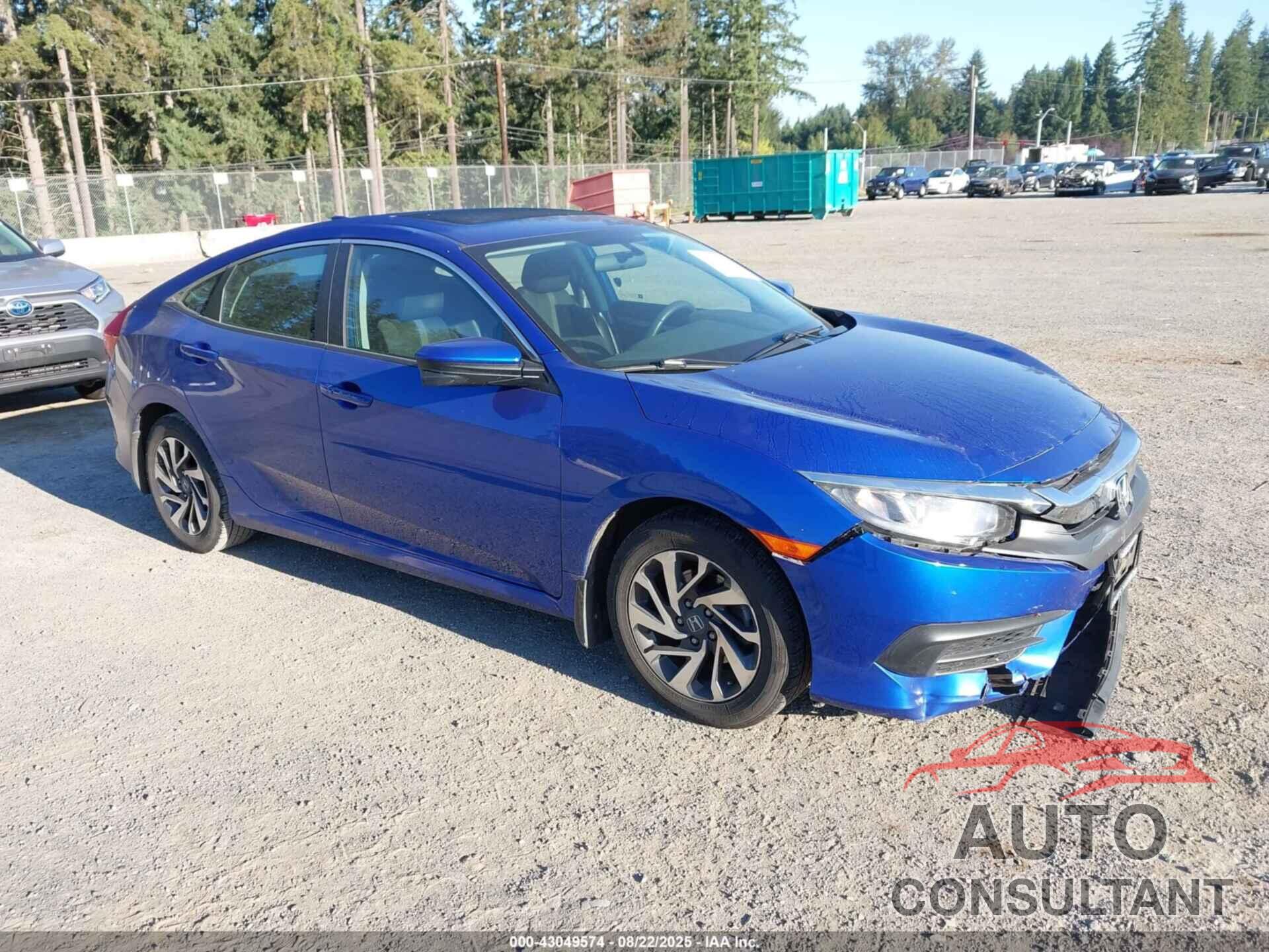 HONDA CIVIC 2017 - 19XFC2F78HE227120