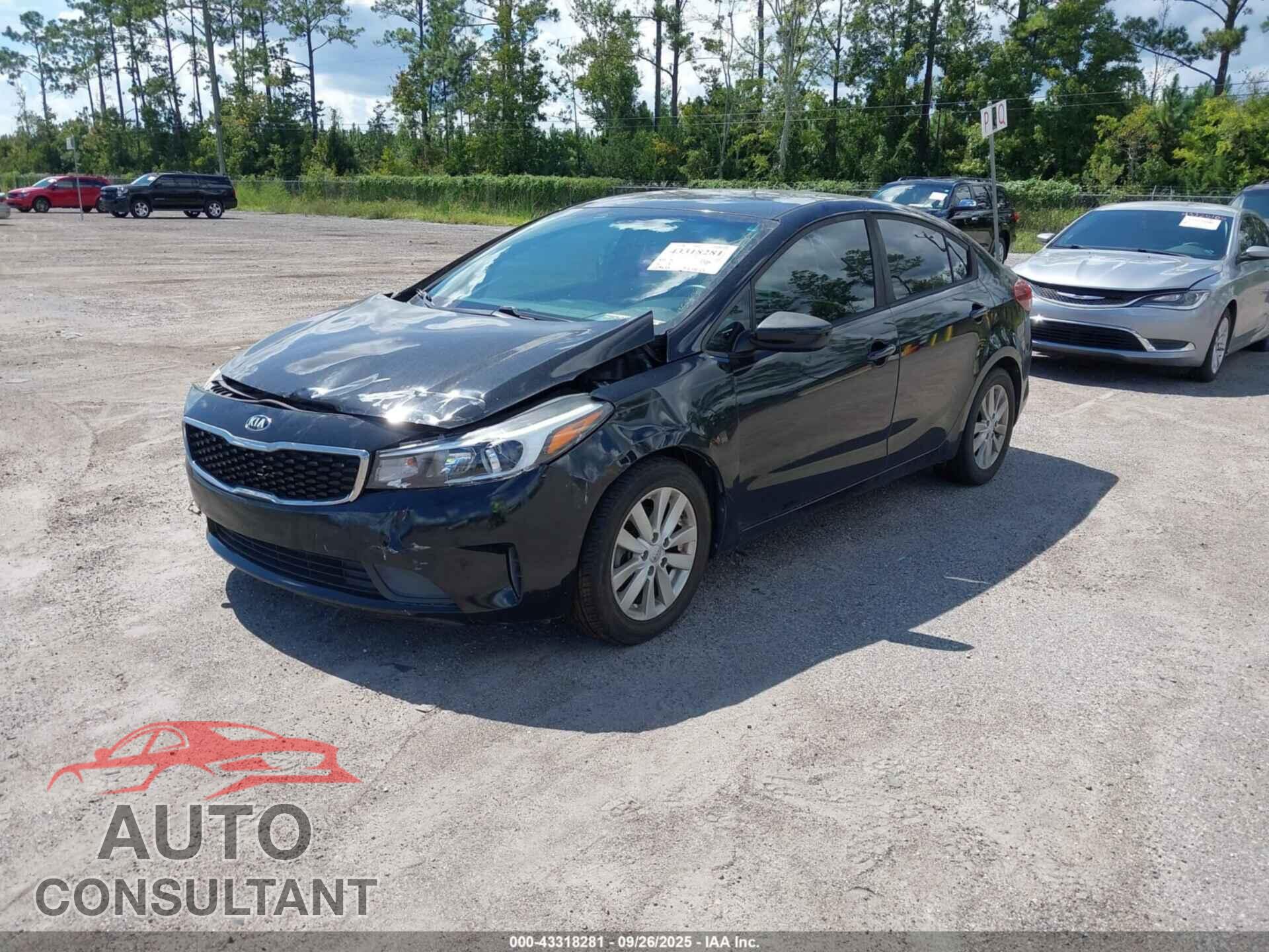 KIA FORTE 2017 - 3KPFL4A71HE095112